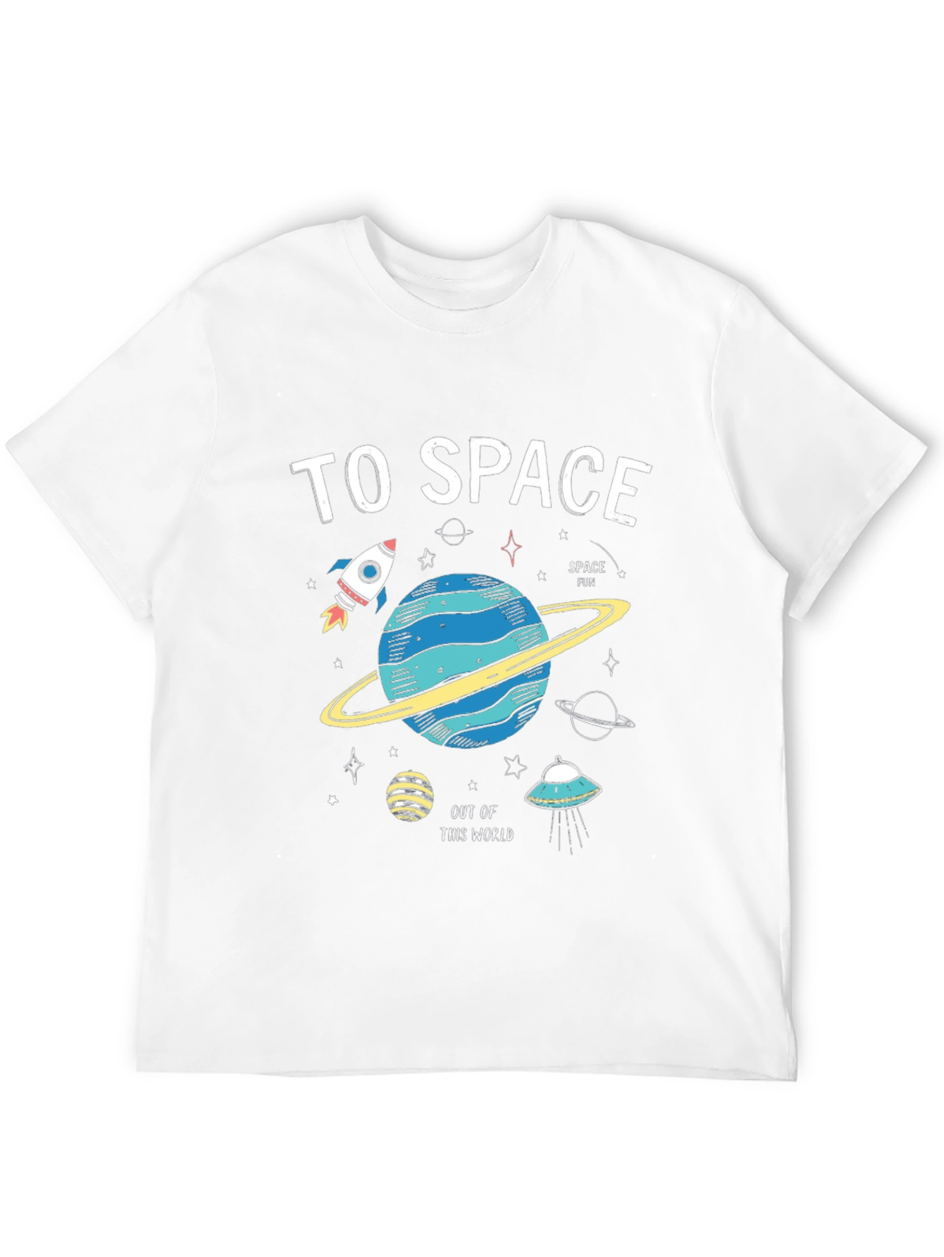To Space Out of This World Graphic Tee