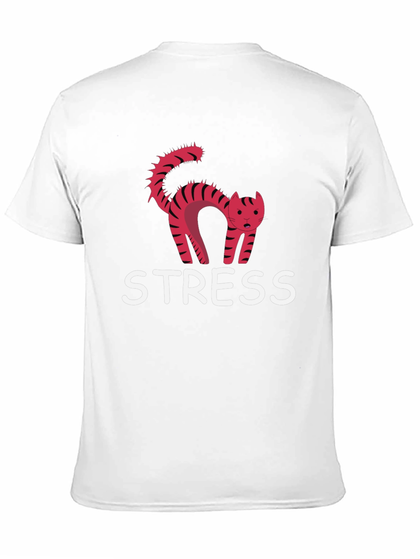 Funny Stress Cat T-Shirt