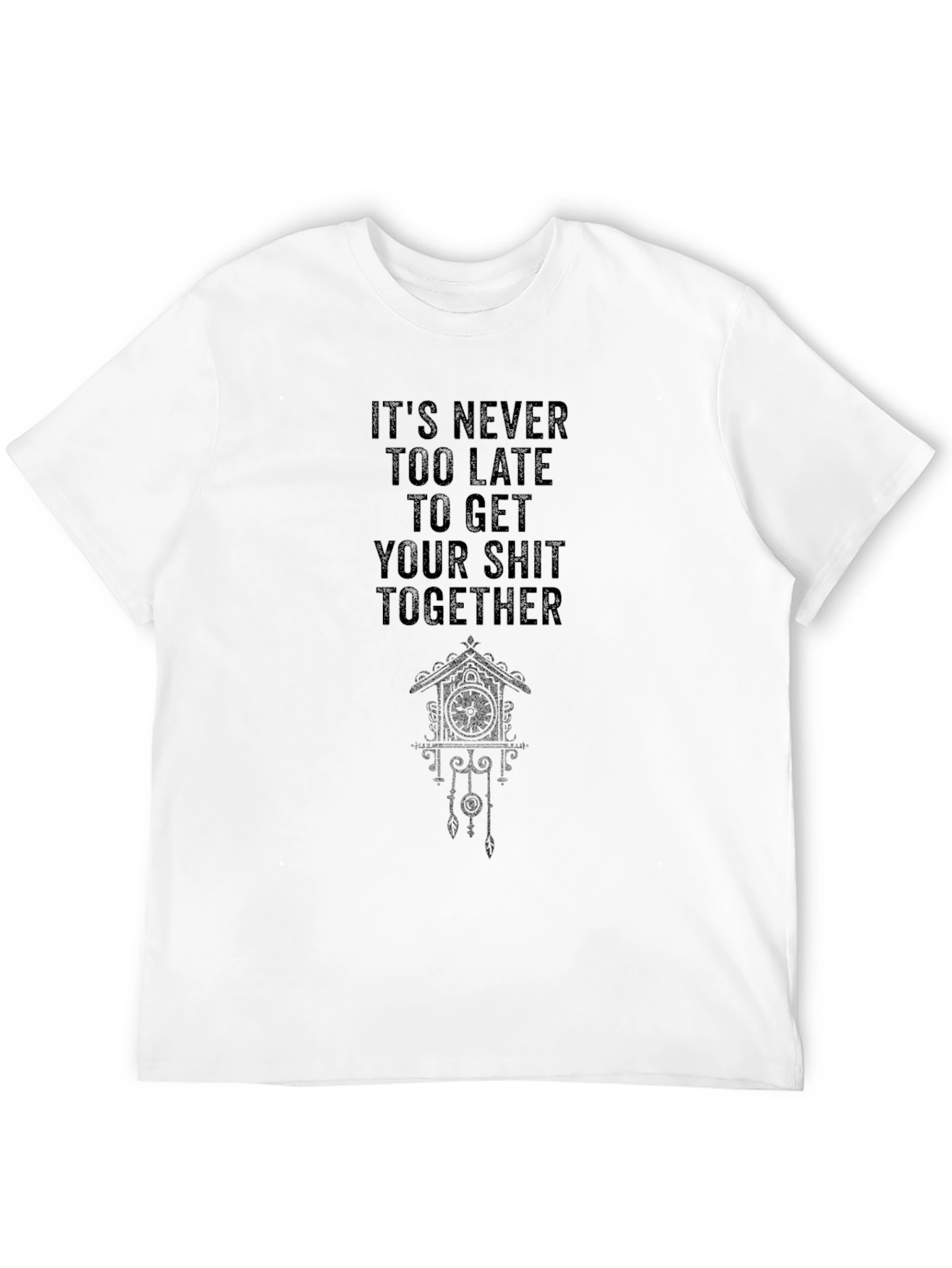 Funny Slogan Black T-Shirt