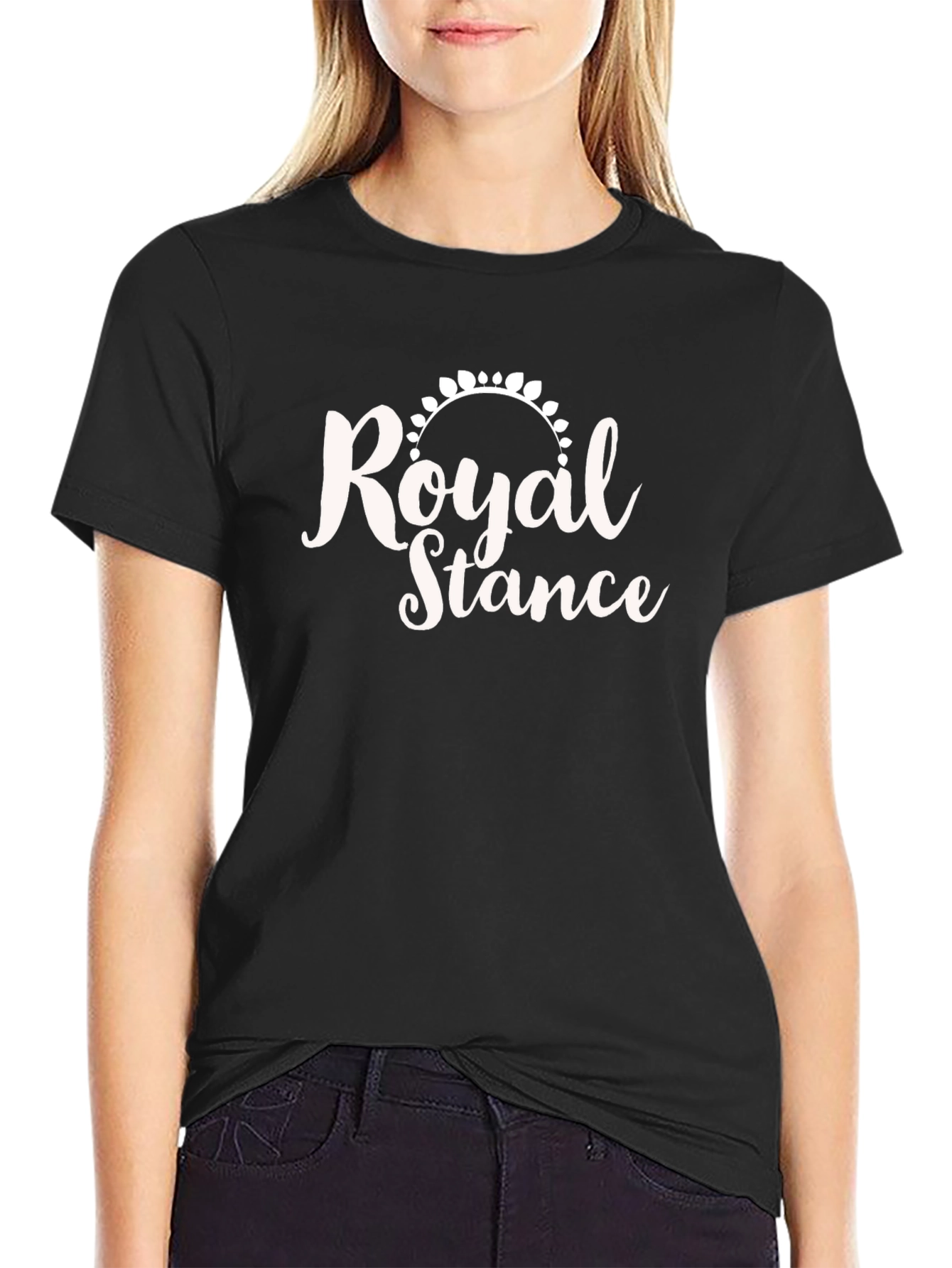 Royal Stance Black Tee