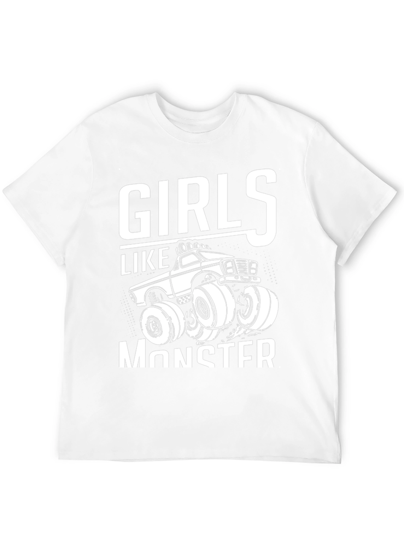 Girls Like Monster Truck T-Shirt
