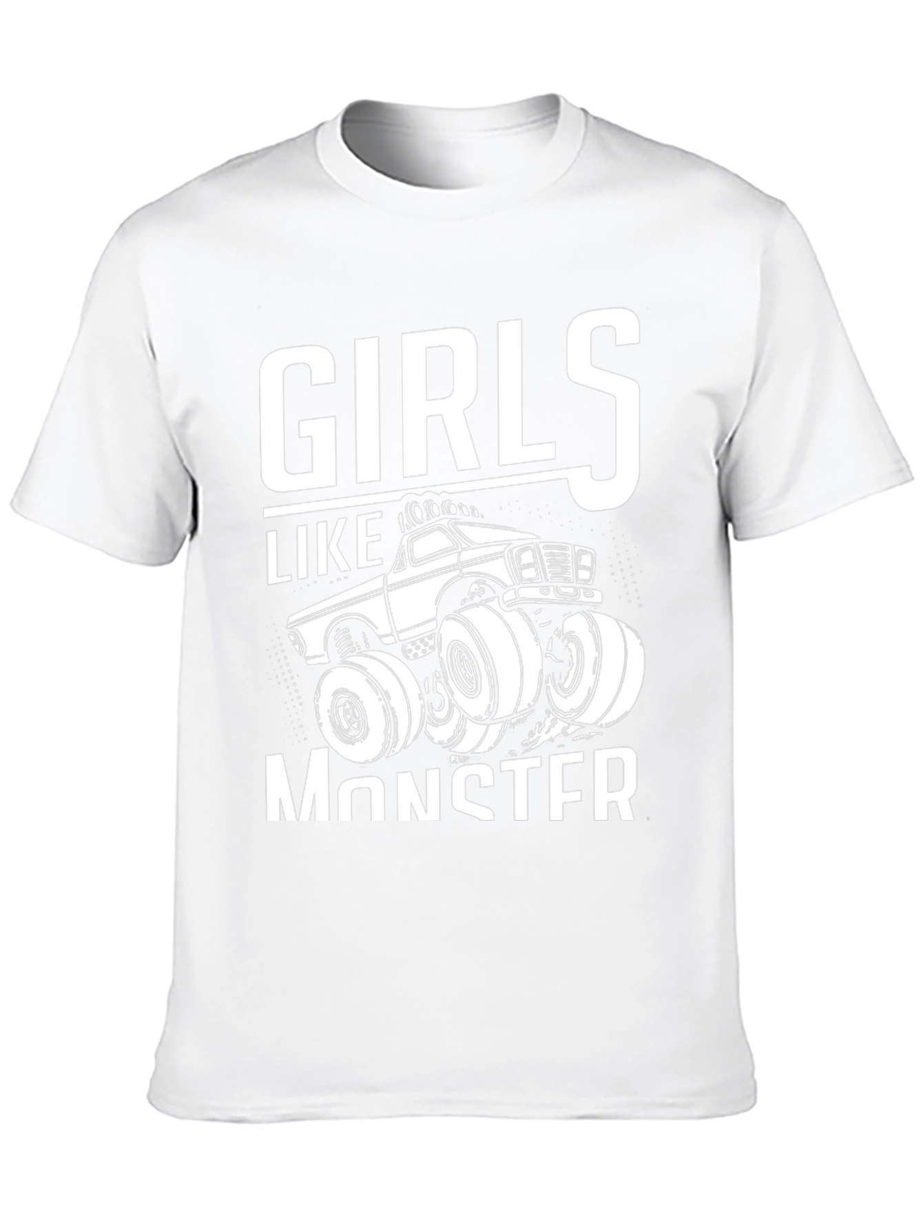 Girls Like Monster Truck T-Shirt