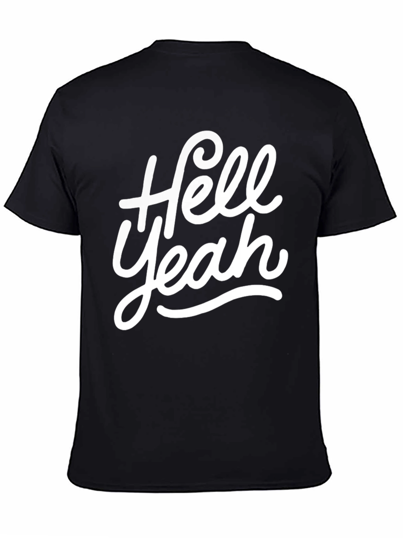 Hell Yeah Graphic T-Shirt - Bold Casual Tee
