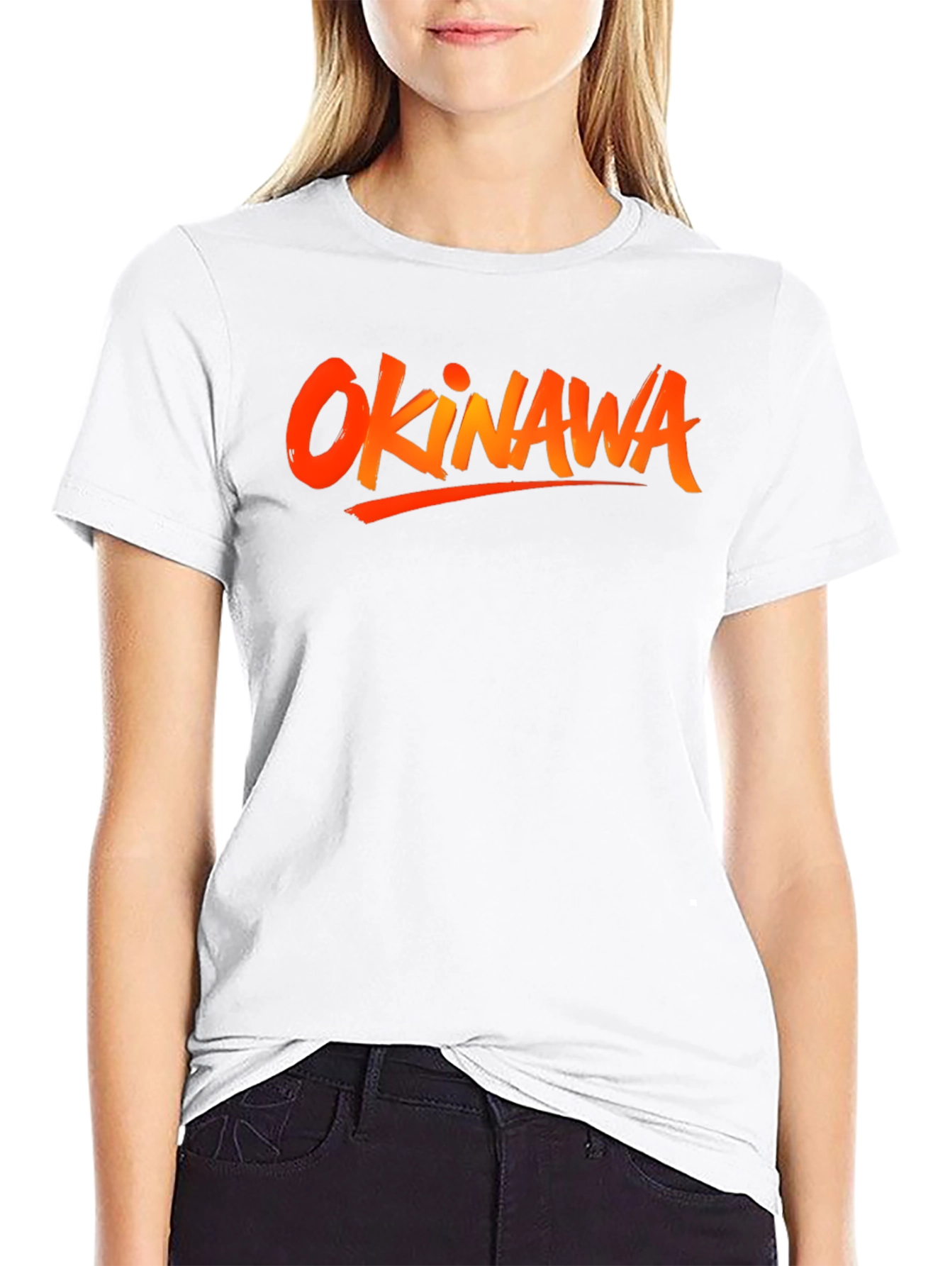 Okinawa Graphic Tee - Black Short Sleeve T-Shirt