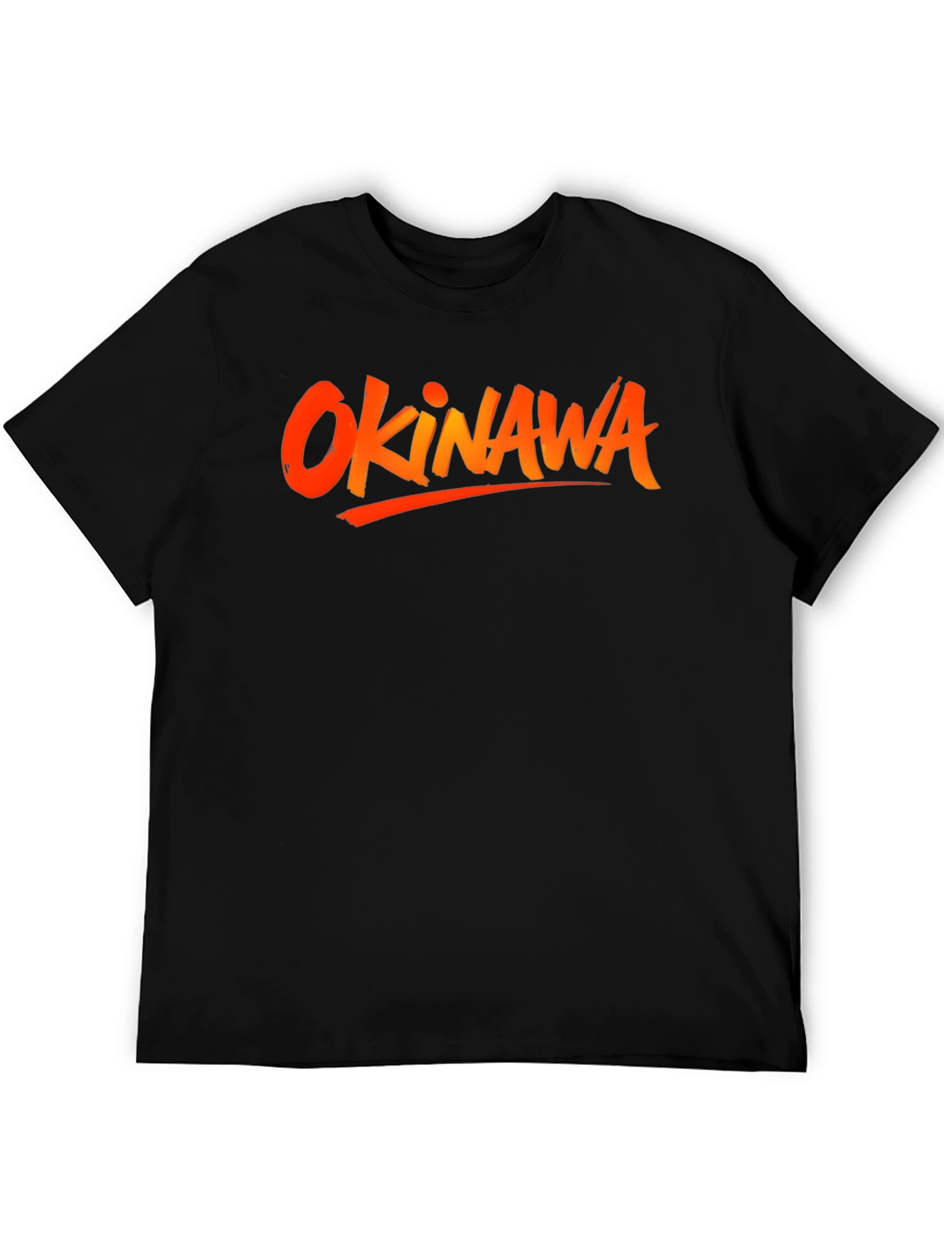 Okinawa Graphic Tee - Black Short Sleeve T-Shirt