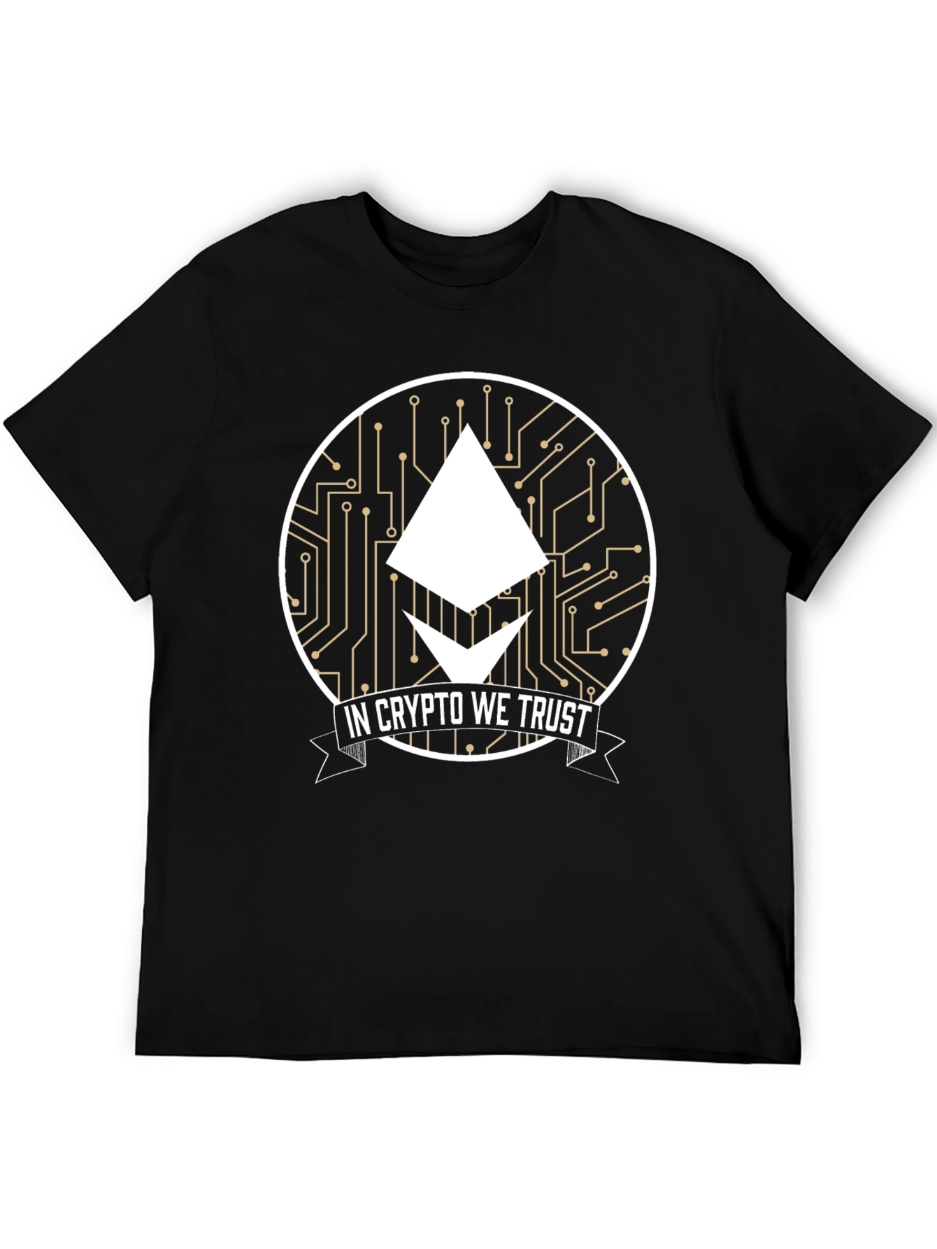 Crypto Enthusiast T-Shirt: In Crypto We Trust