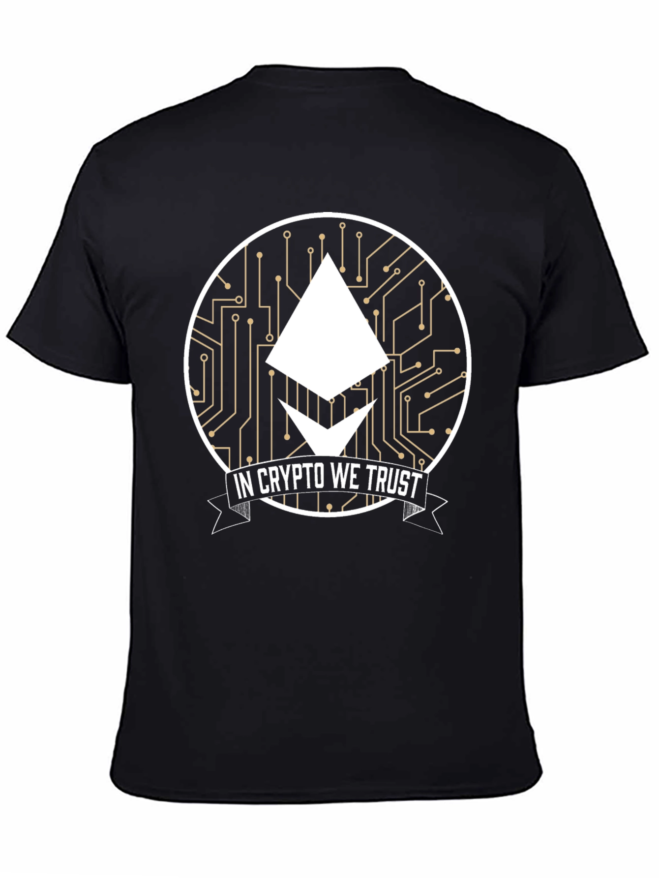 Crypto Enthusiast T-Shirt: In Crypto We Trust