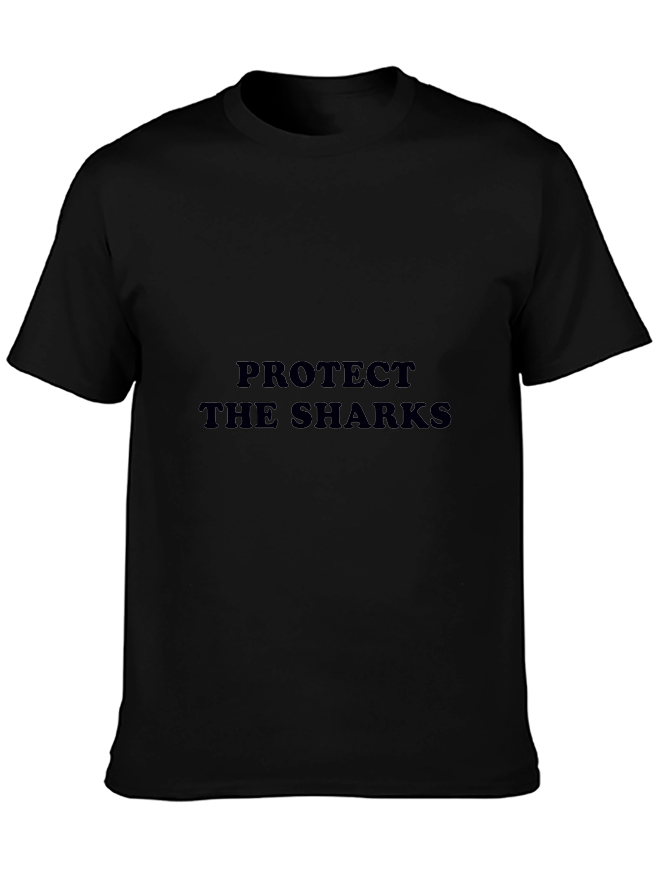 Protect the Sharks Black T-Shirt