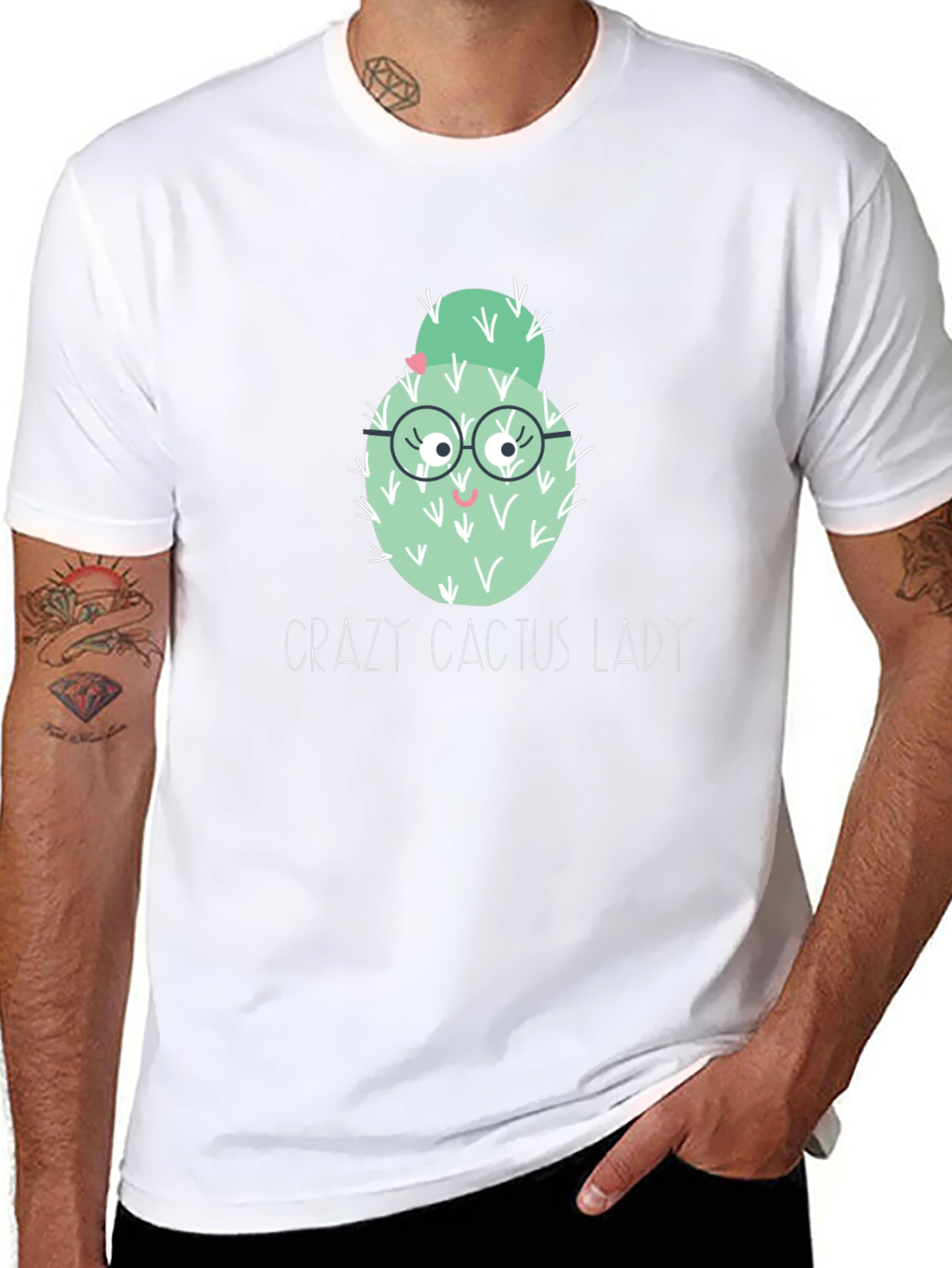 Crazy Cactus Lady T-Shirt - Unisex