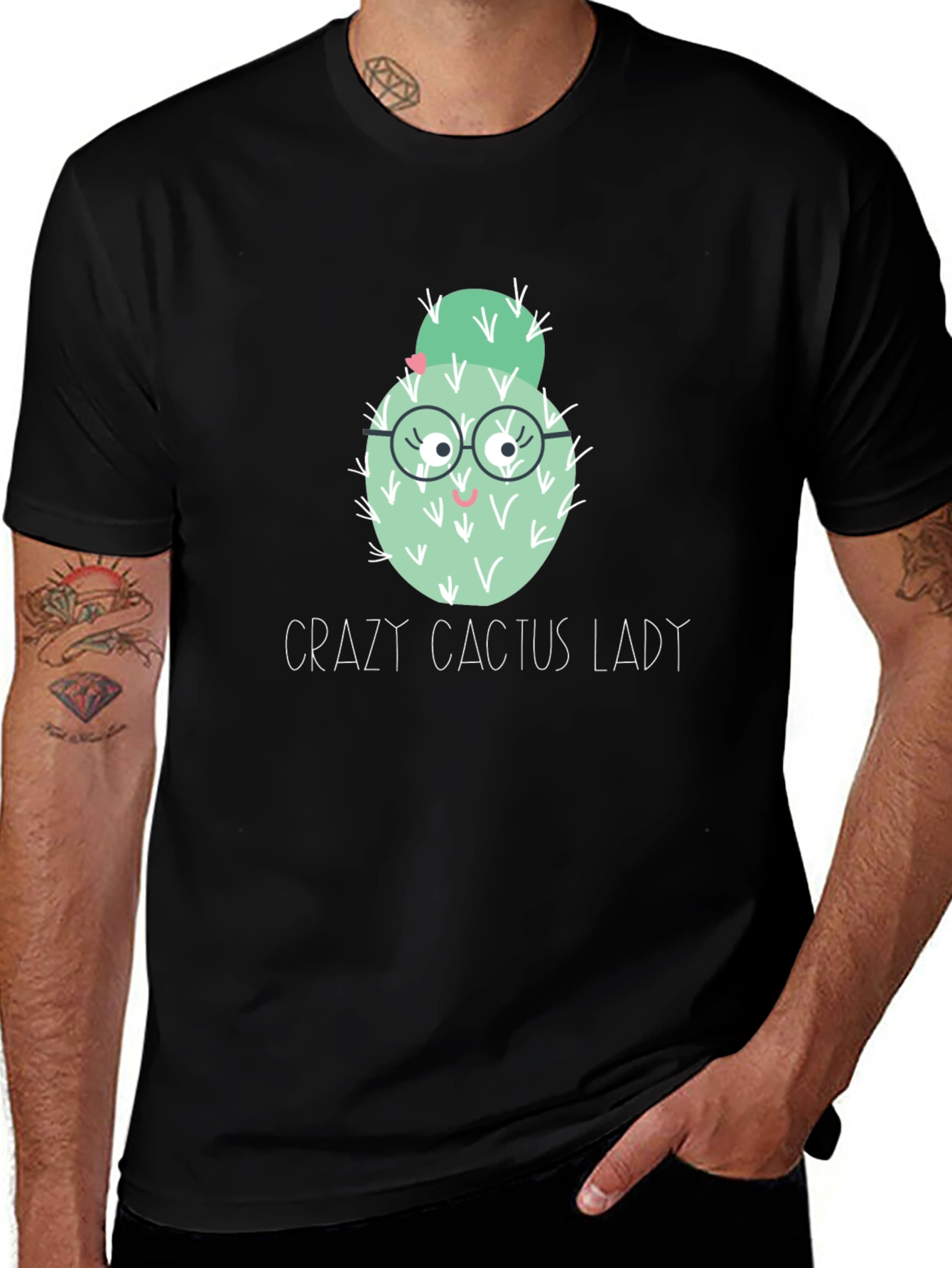 Crazy Cactus Lady T-Shirt - Unisex