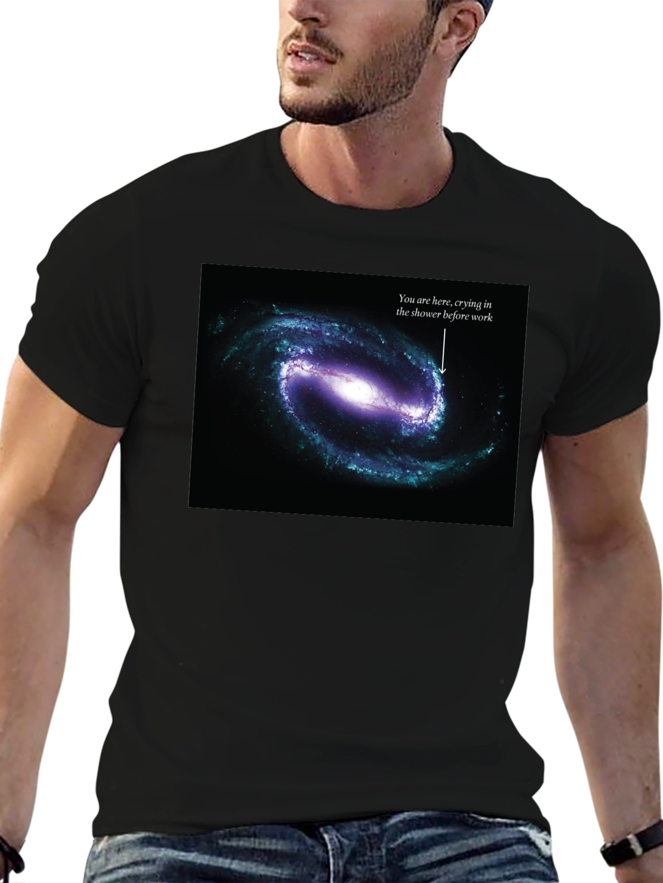 Galaxy Humor Tee - You Are Here