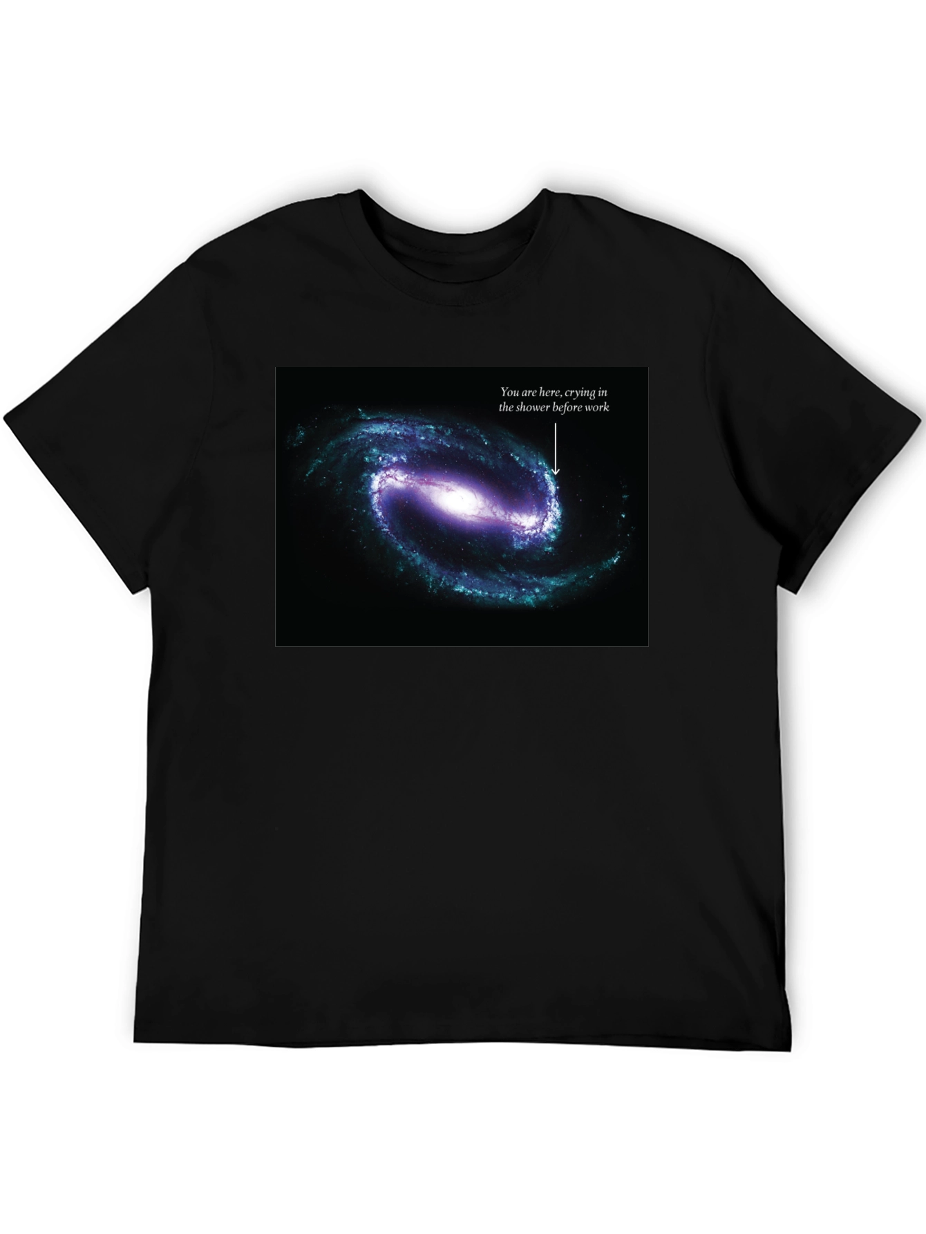 Galaxy Humor Tee - You Are Here