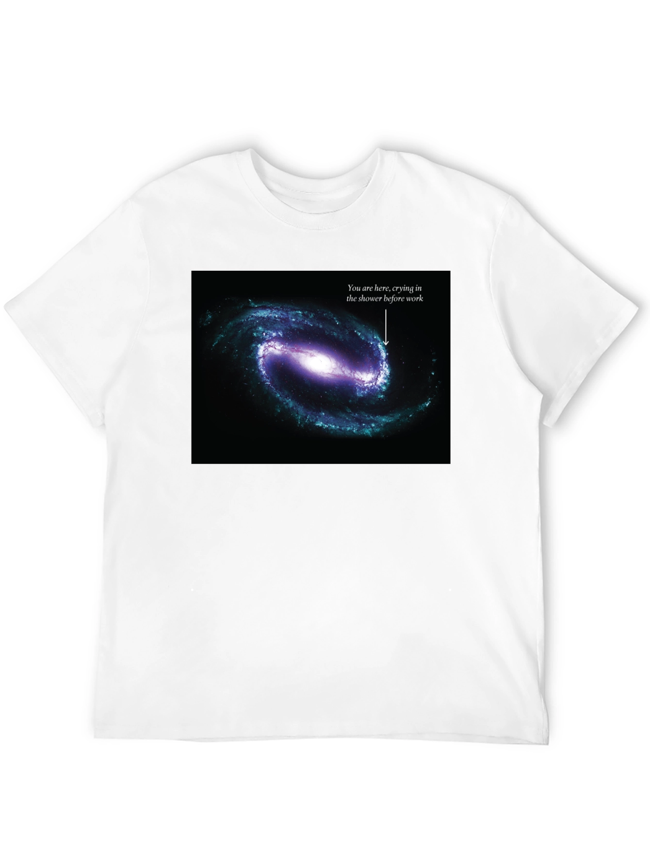 Galaxy Humor Tee - You Are Here
