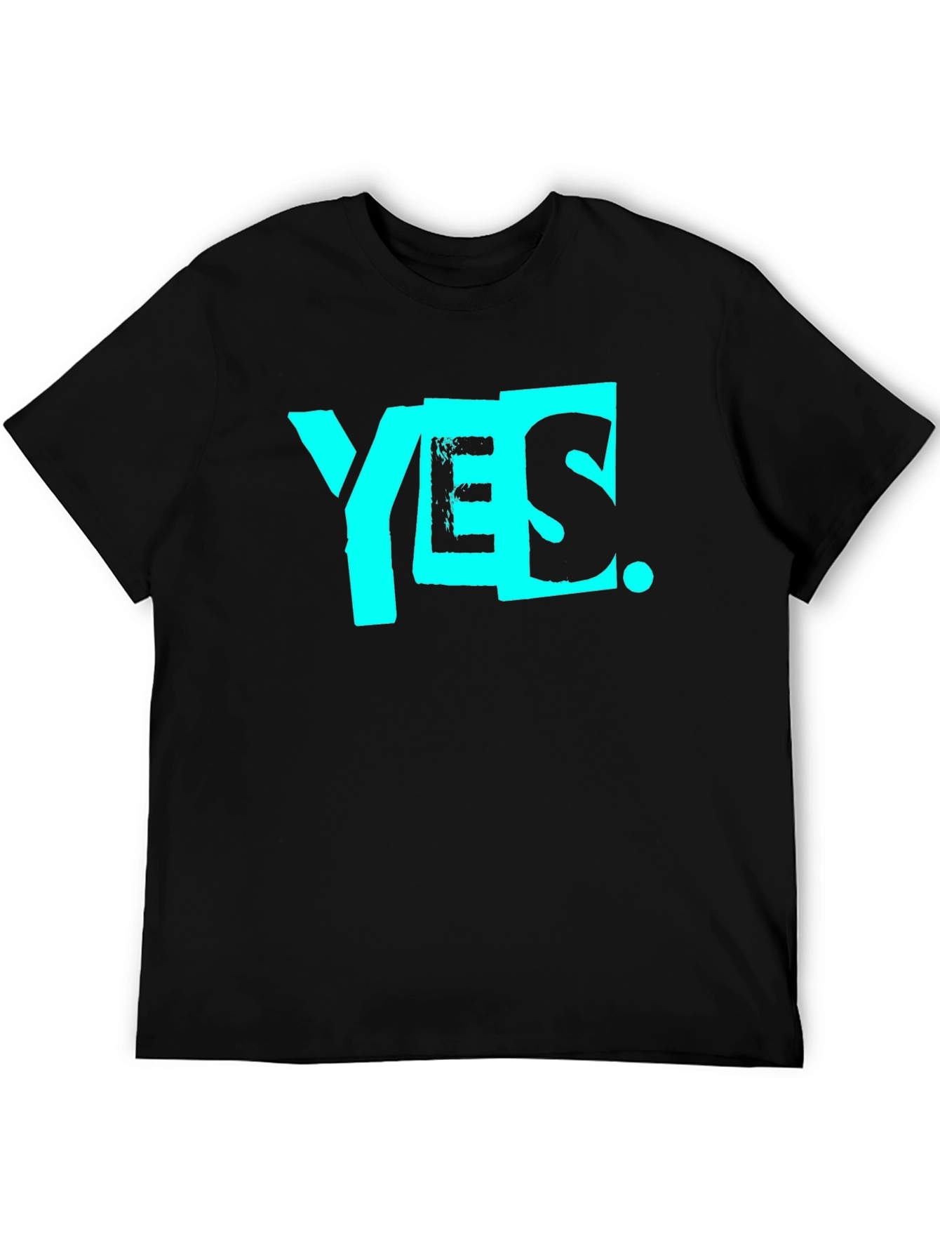 Yes Graphic Tee - Stylish Cotton T-Shirt