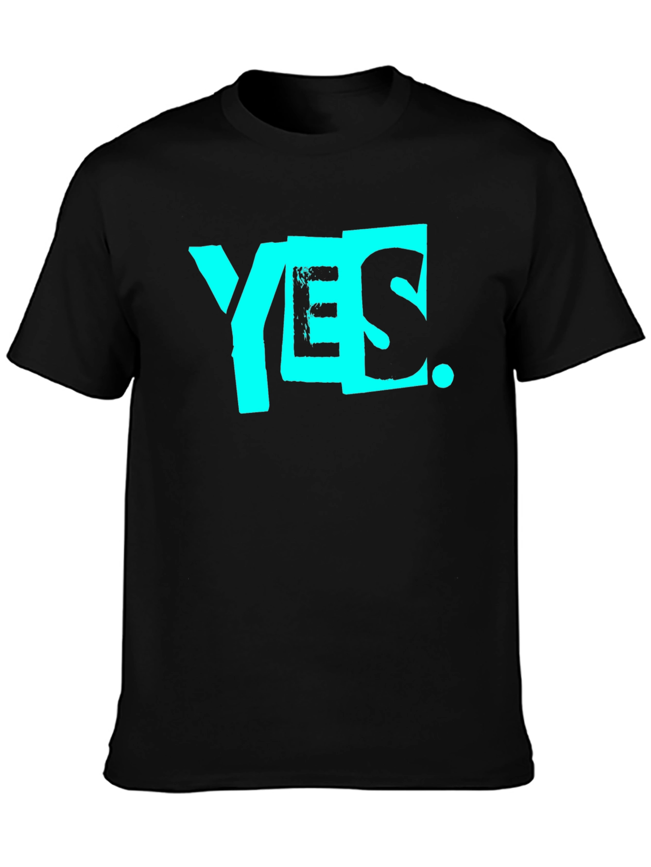 Yes Graphic Tee - Stylish Cotton T-Shirt