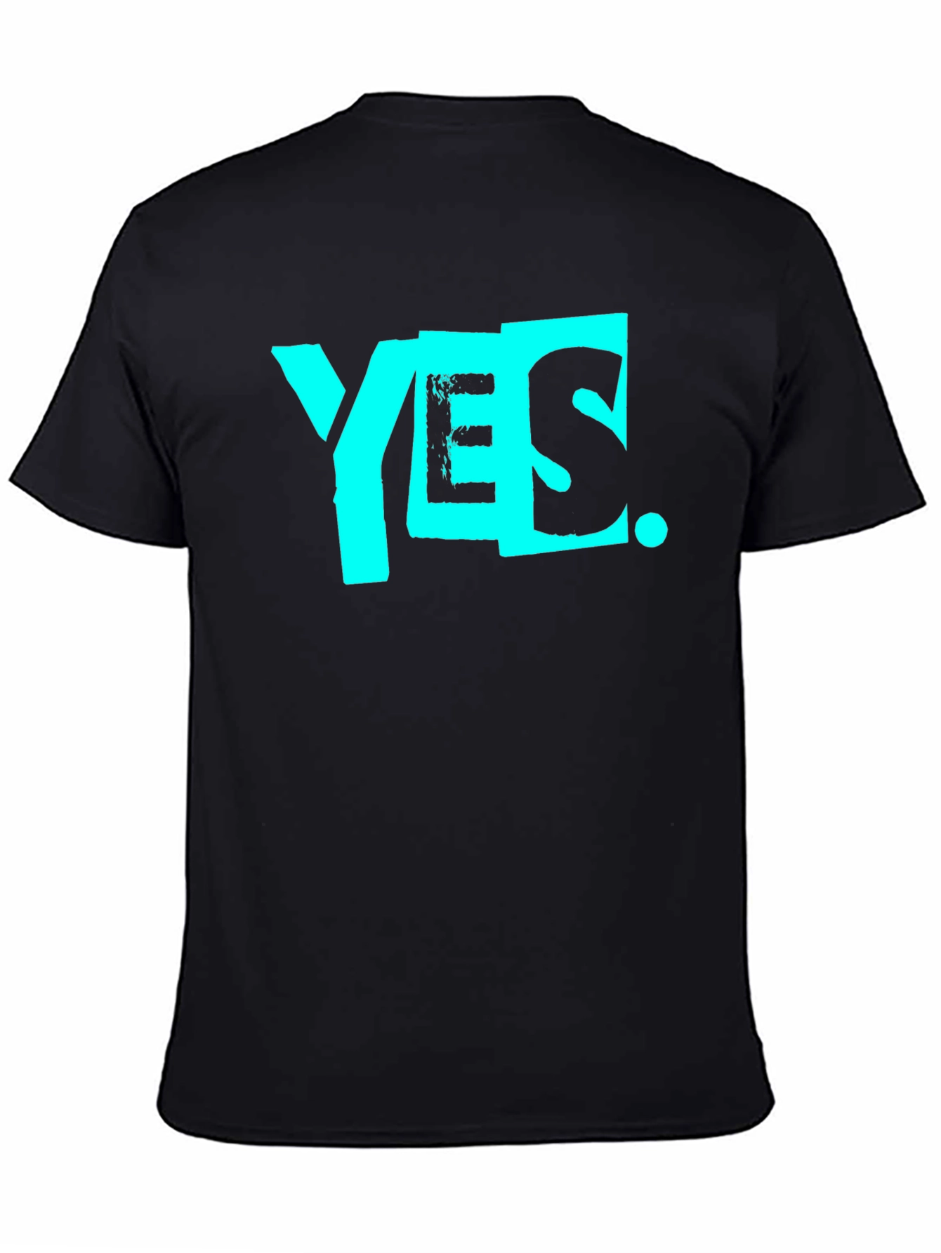 Yes Graphic Tee - Stylish Cotton T-Shirt