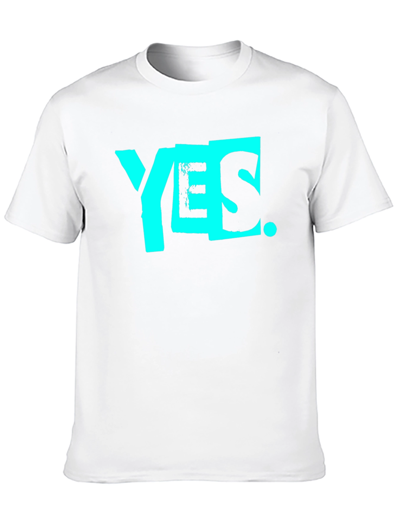 Yes Graphic Tee - Stylish Cotton T-Shirt