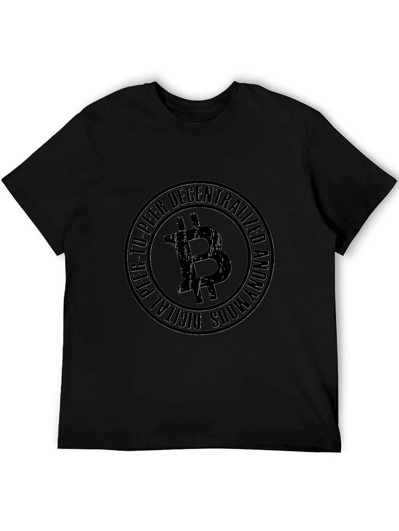 Bitcoin Crypto T-Shirt - Decentralized Anonymous Digital