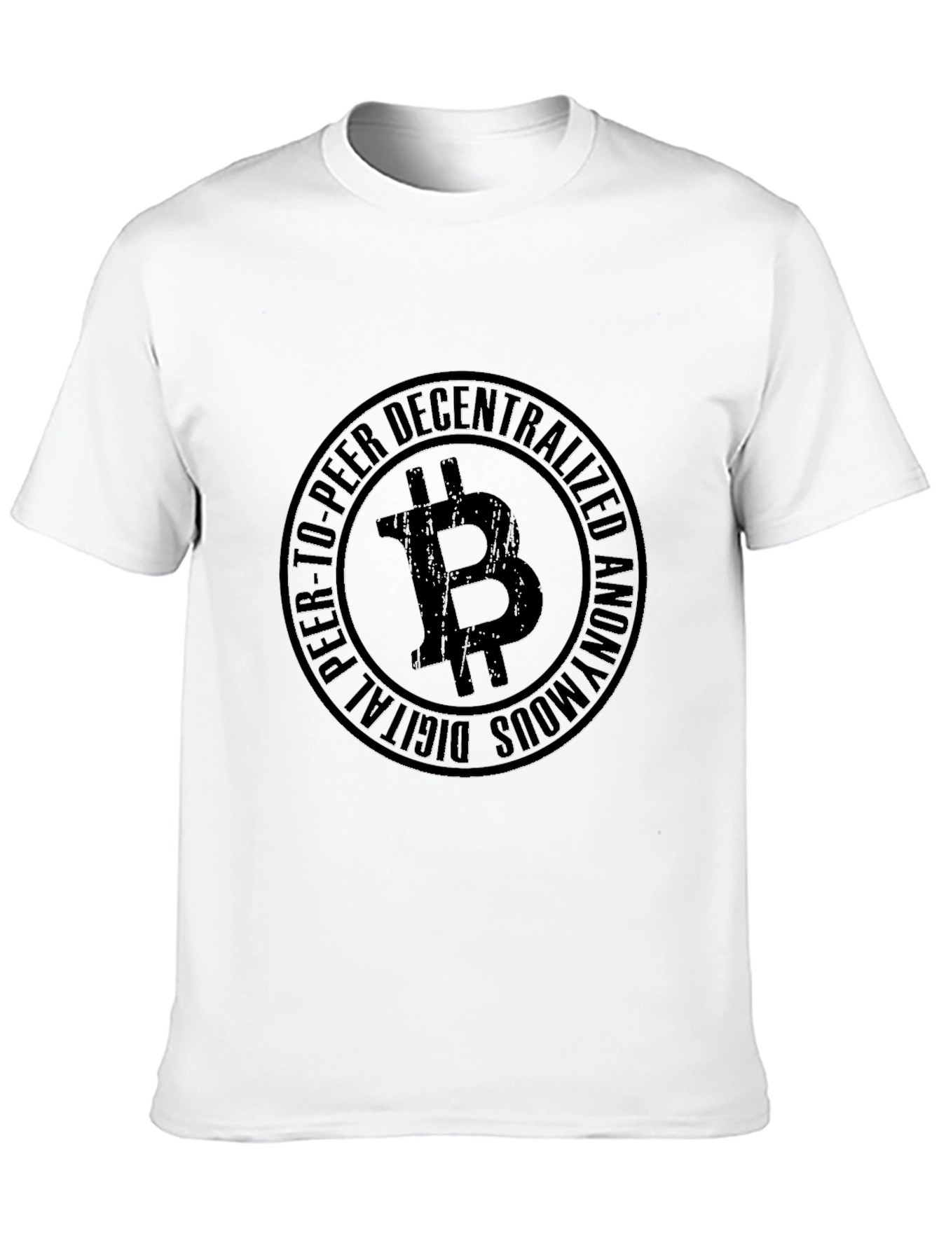 Bitcoin Crypto T-Shirt - Decentralized Anonymous Digital
