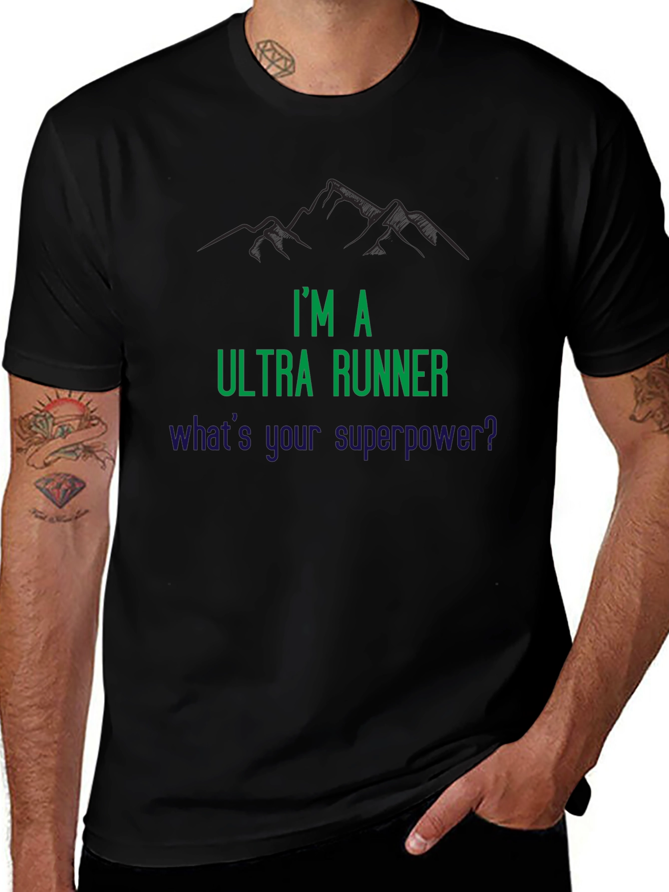 Ultra Runner T-Shirt: Whats Your Superpower?