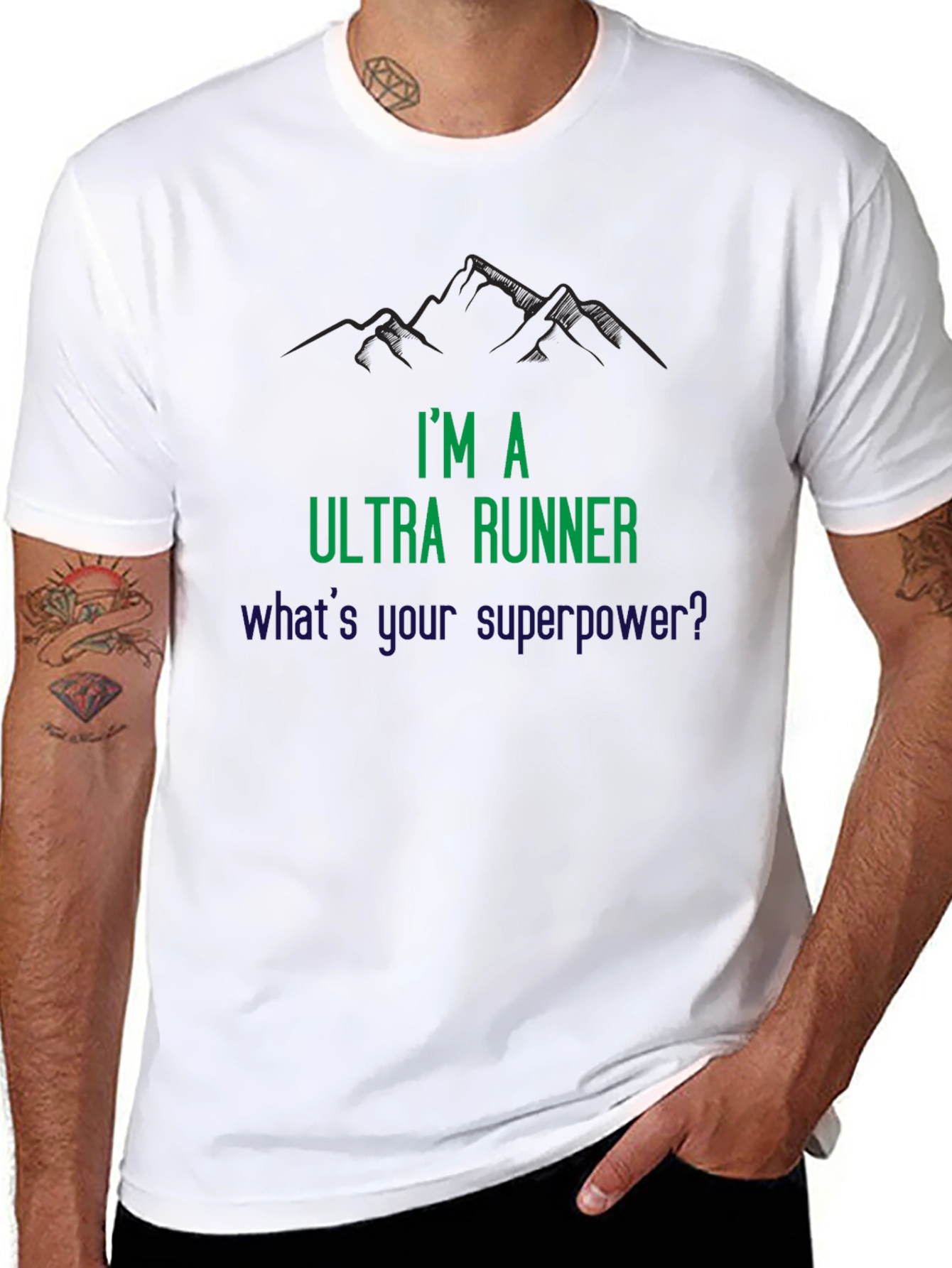Ultra Runner T-Shirt: Whats Your Superpower?