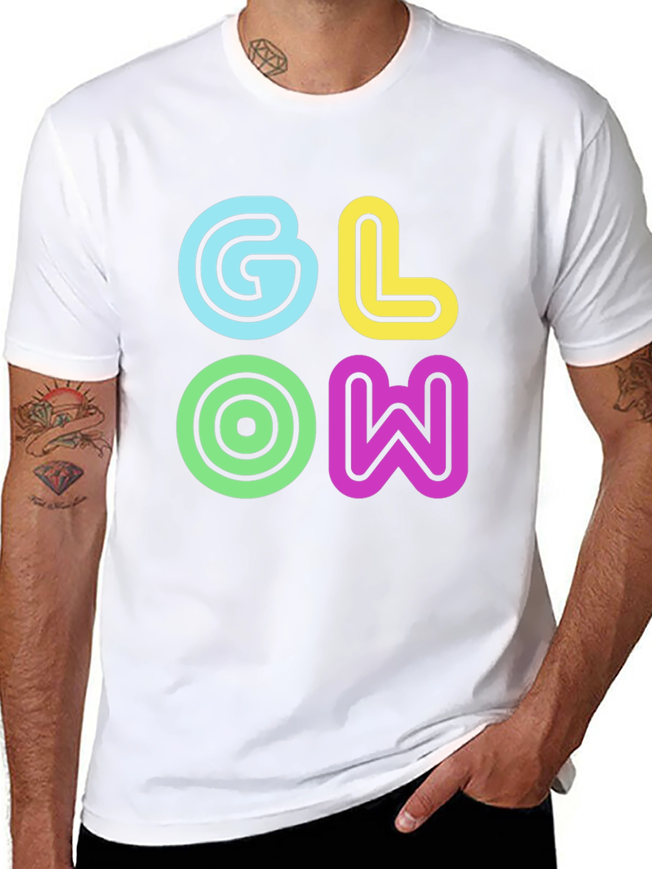Glow T-Shirt - Trendy Graphic Tee
