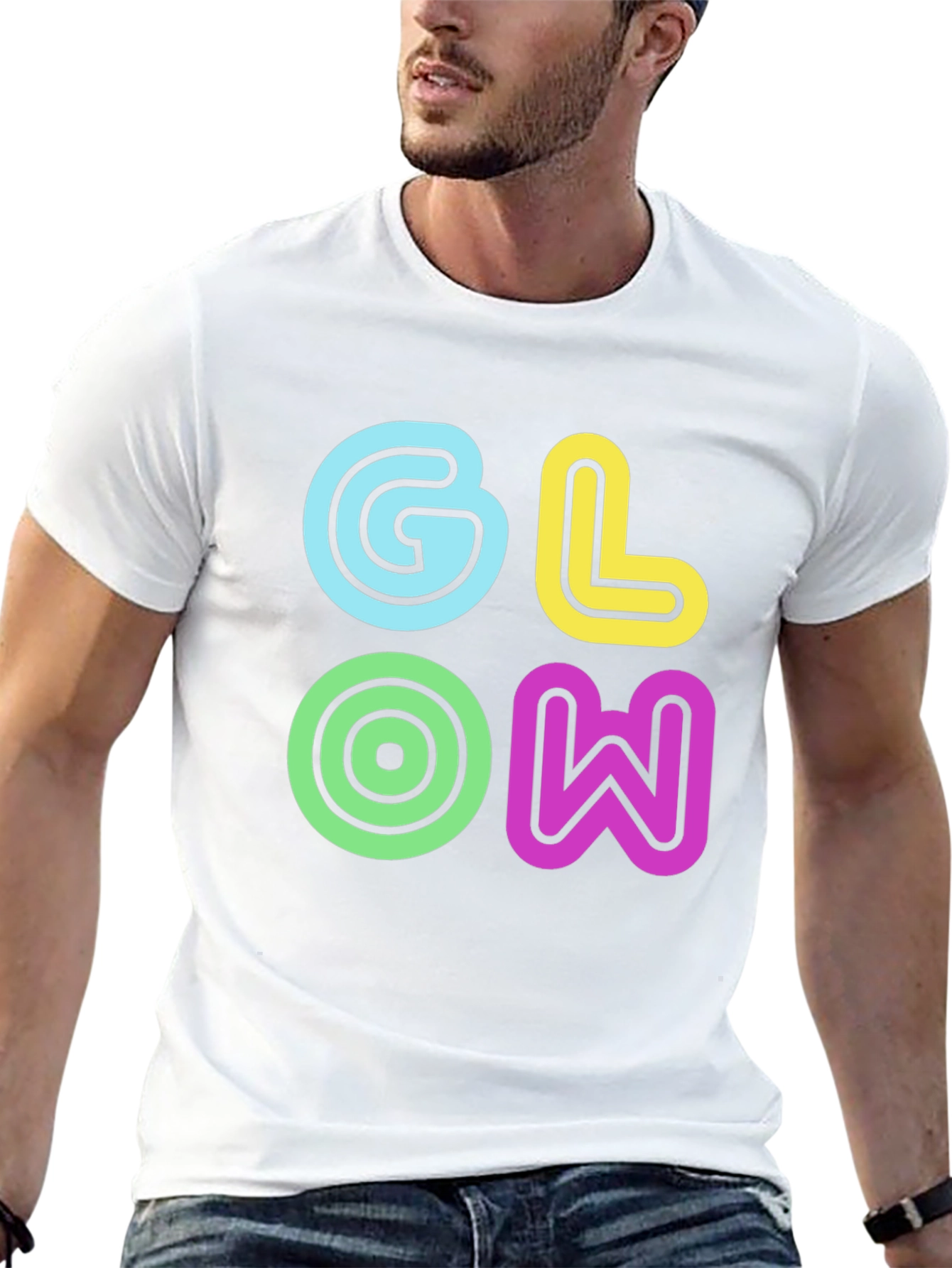 Glow T-Shirt - Trendy Graphic Tee