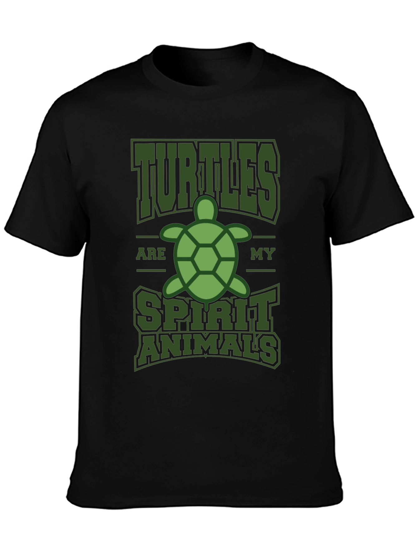 Turtle Spirit Animal Graphic T-Shirt