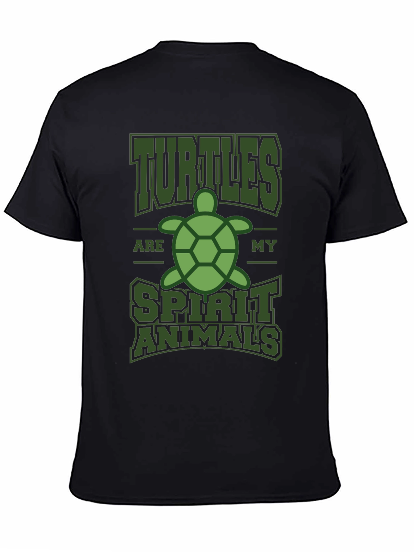 Turtle Spirit Animal Graphic T-Shirt