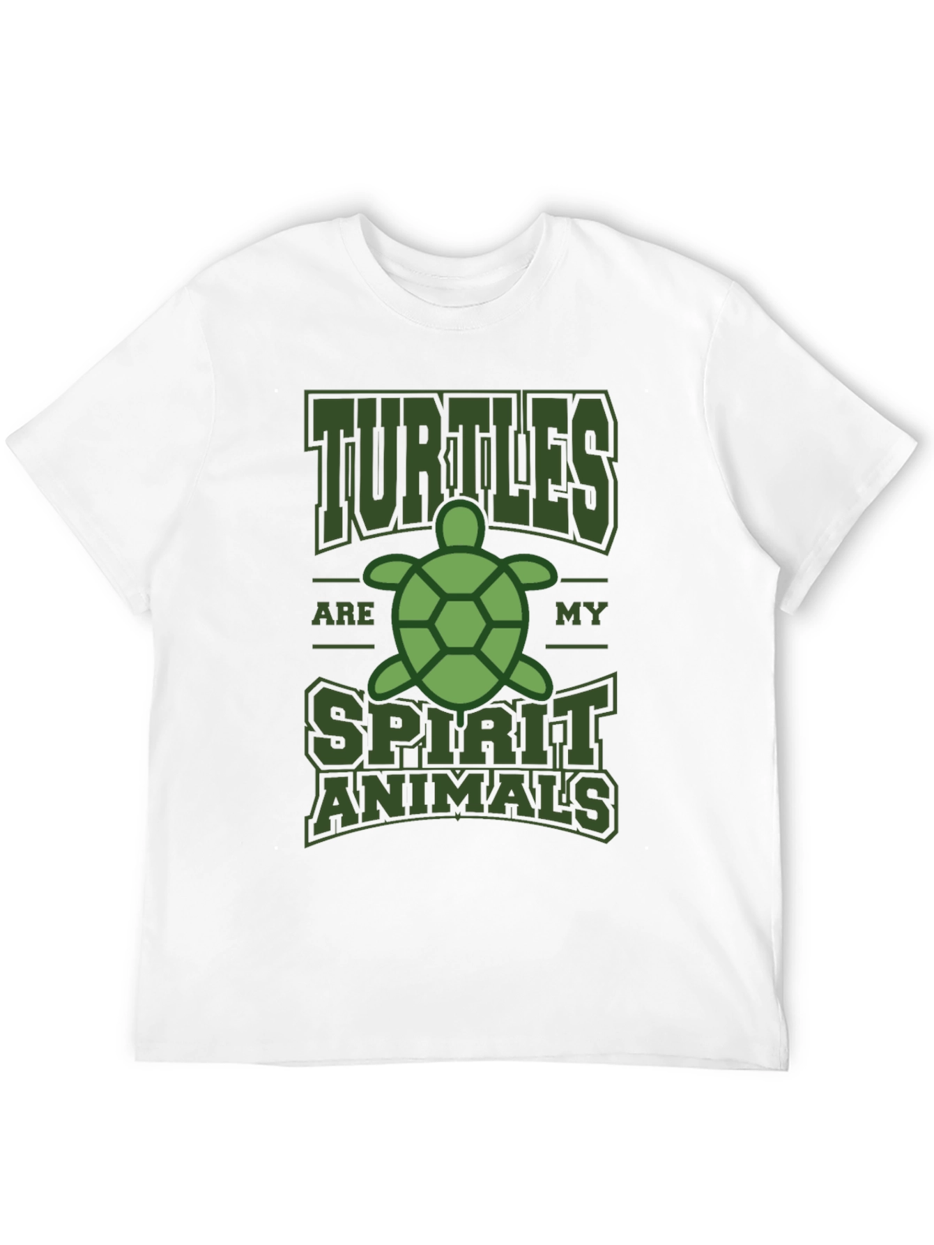 Turtle Spirit Animal Graphic T-Shirt