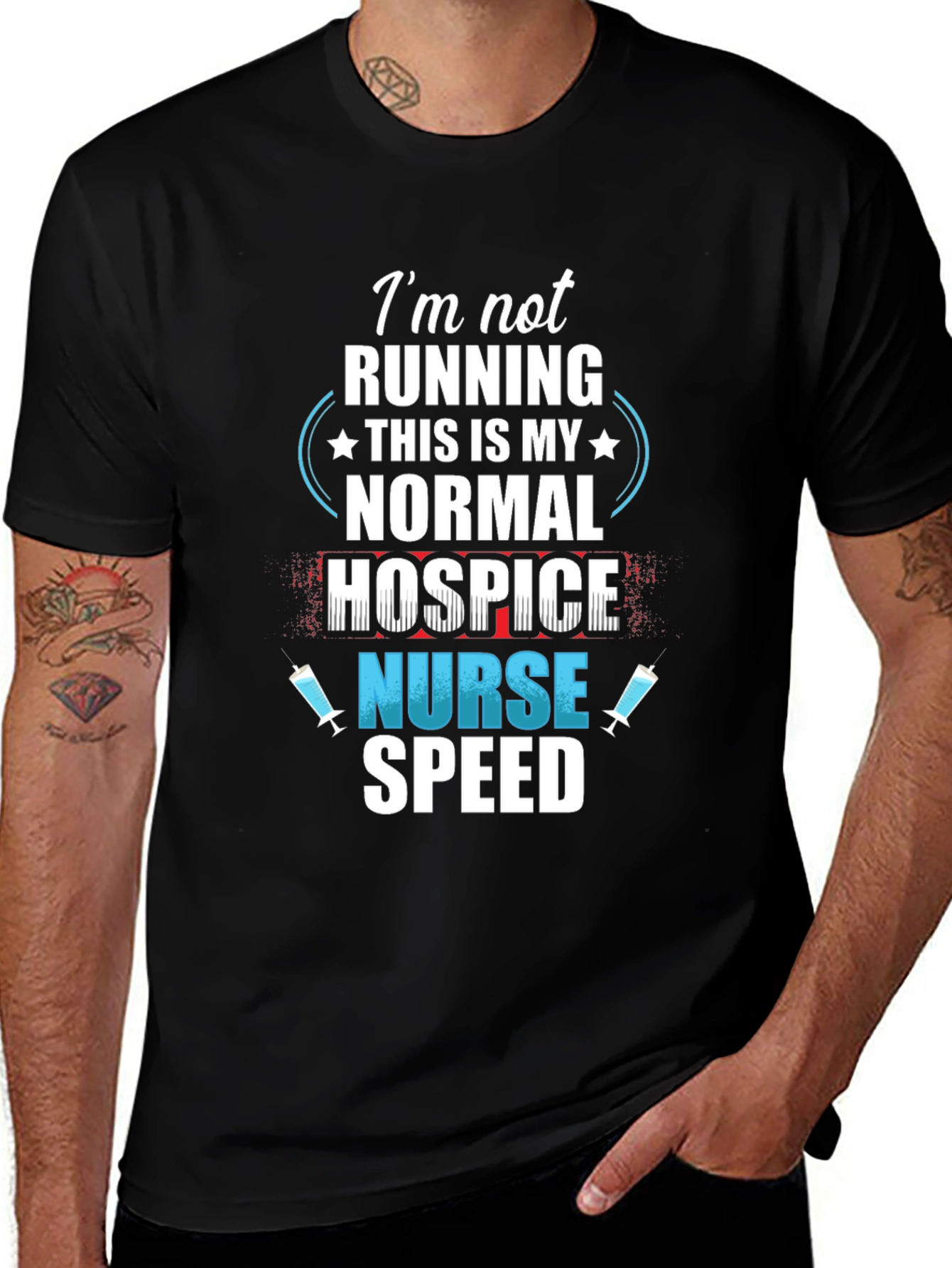 Hospice Nurse Speed T-Shirt - Funny Nurse Tee