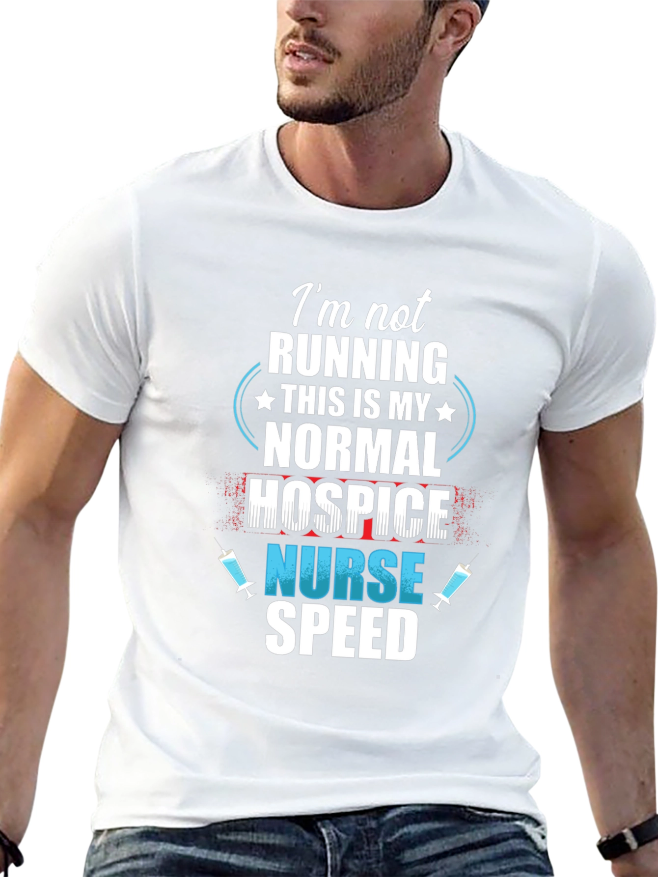 Hospice Nurse Speed T-Shirt - Funny Nurse Tee