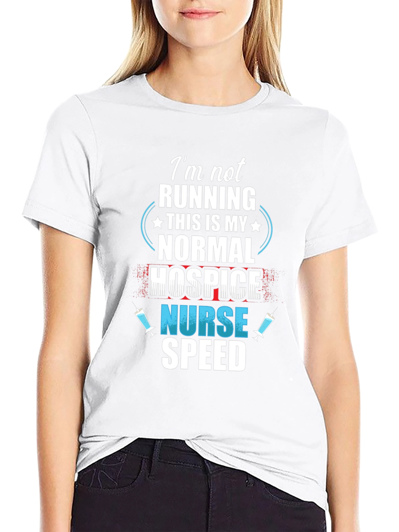 Hospice Nurse Speed T-Shirt - Funny Nurse Tee