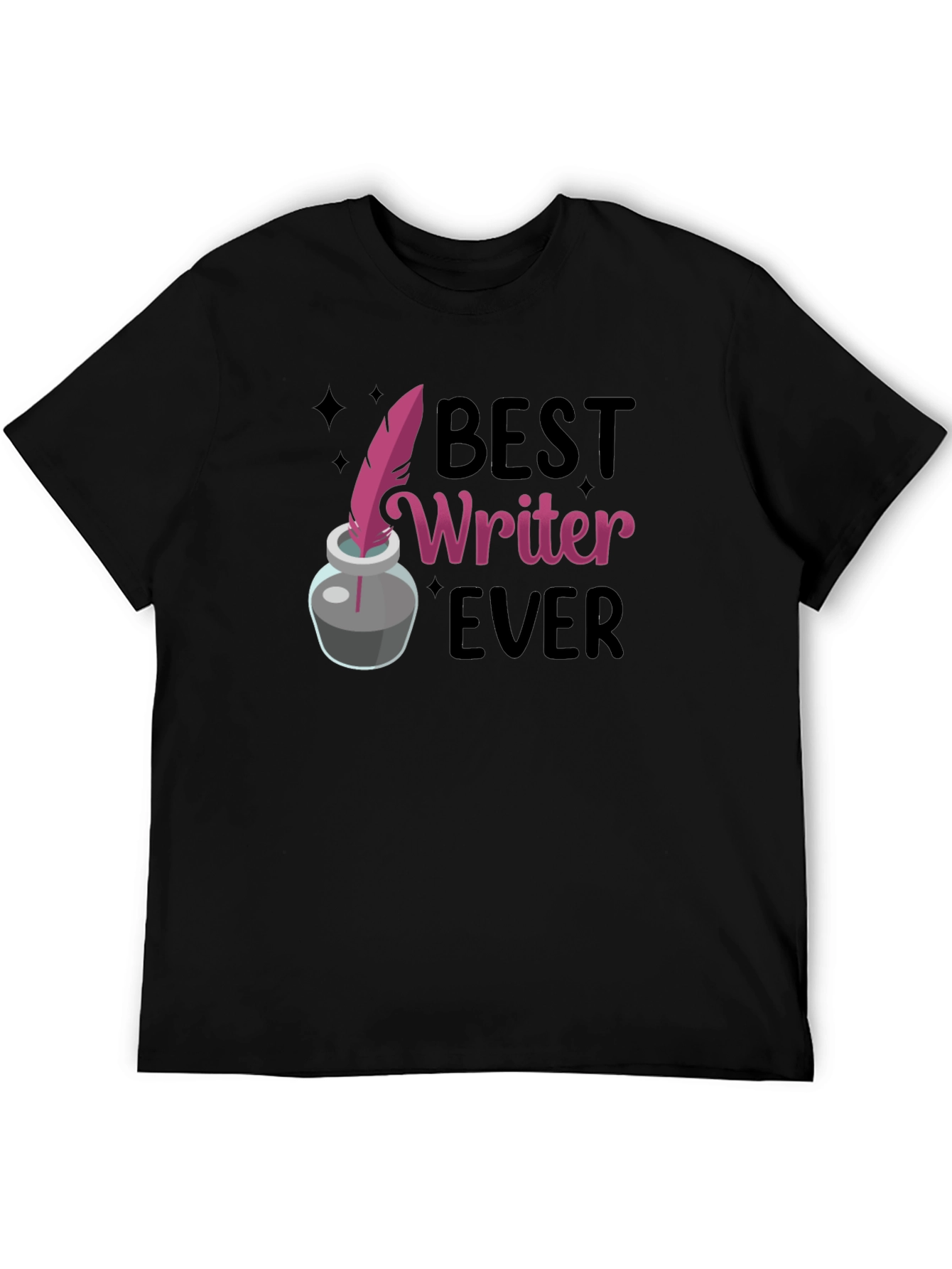 Best Writer Ever T-Shirt - Ink Quill Design