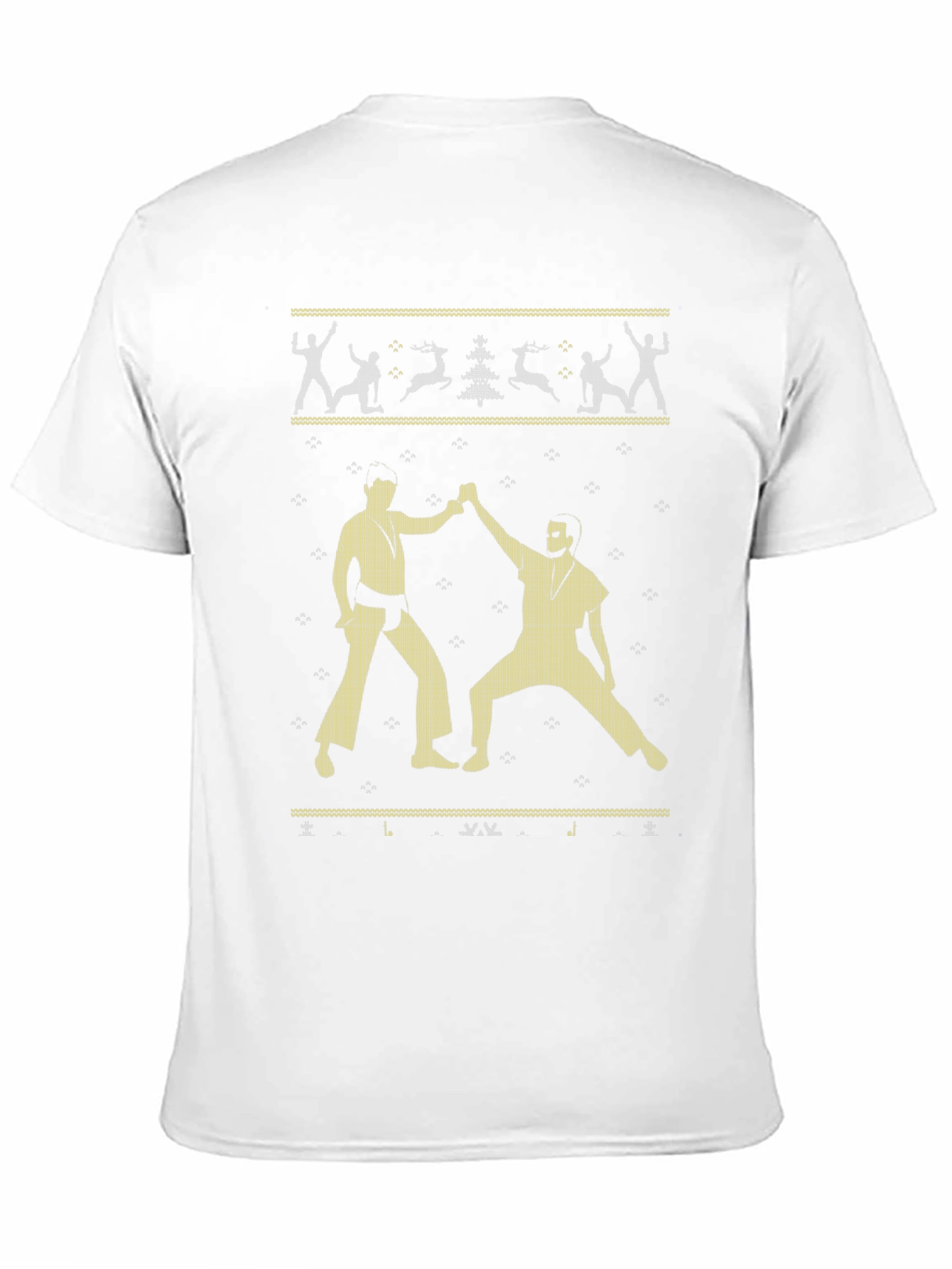Funny Ugly Christmas Sweater T-Shirt Dance Film Tee