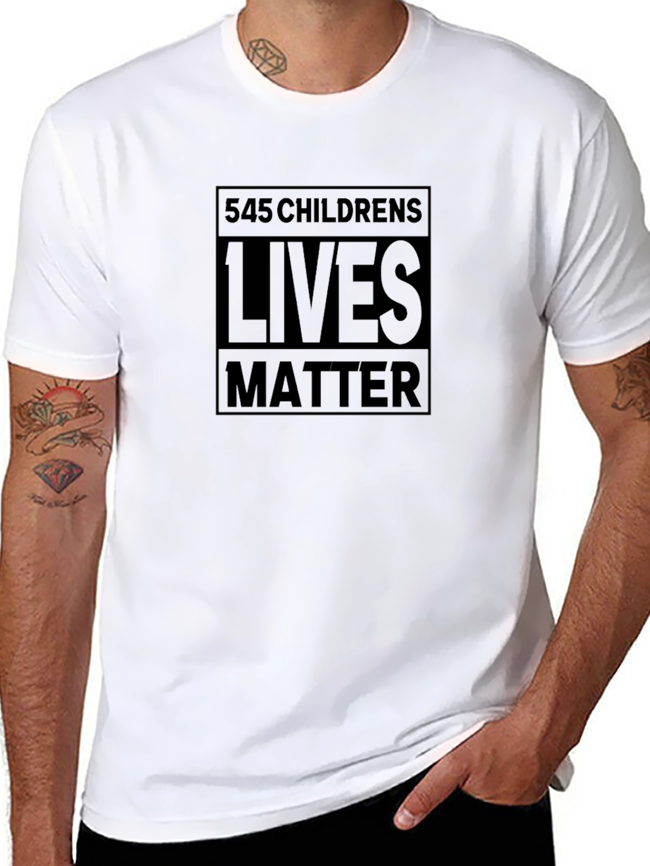 545 Childrens Lives Matter Graphic Tee