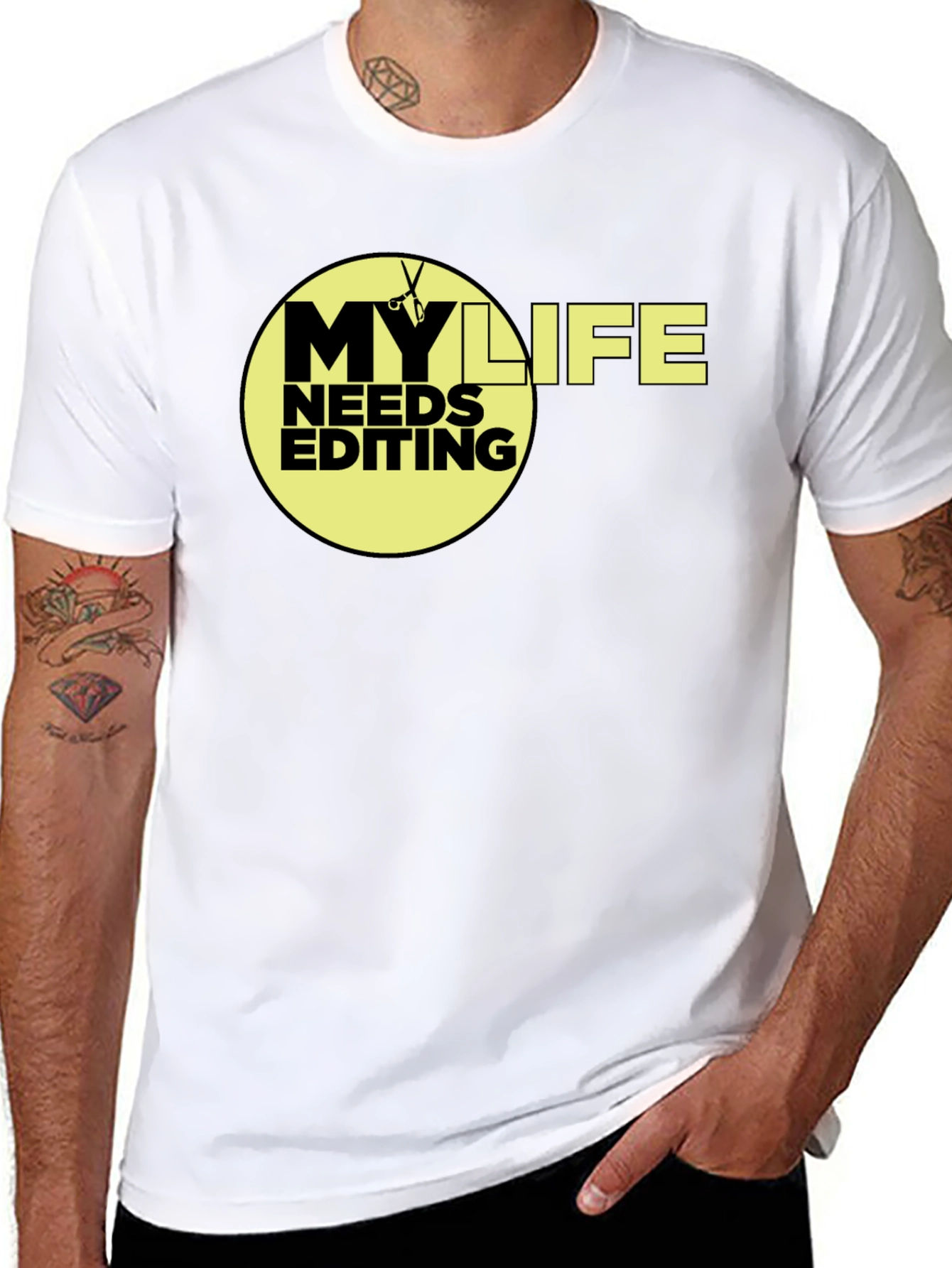 My Life Needs Editing T-Shirt