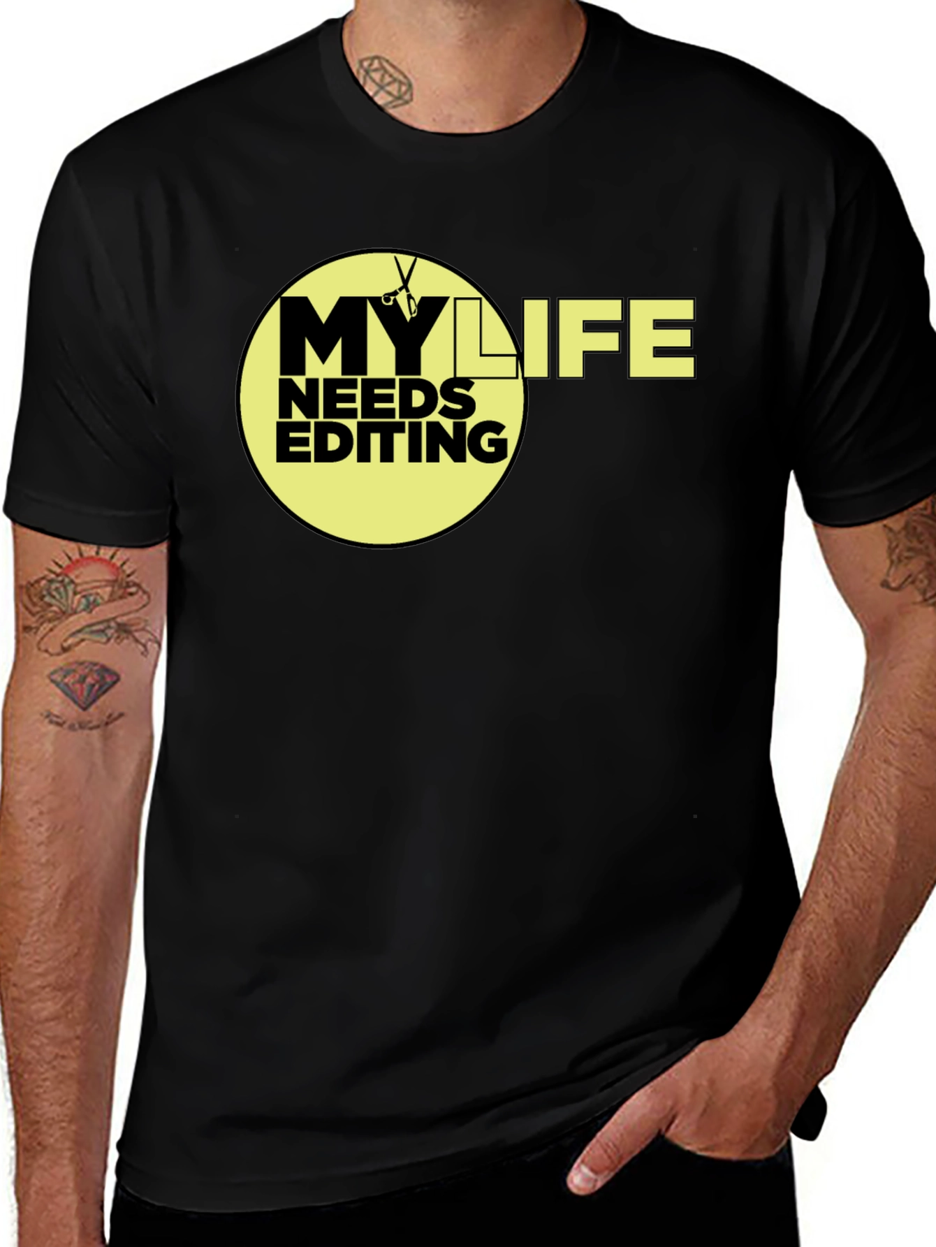 My Life Needs Editing T-Shirt