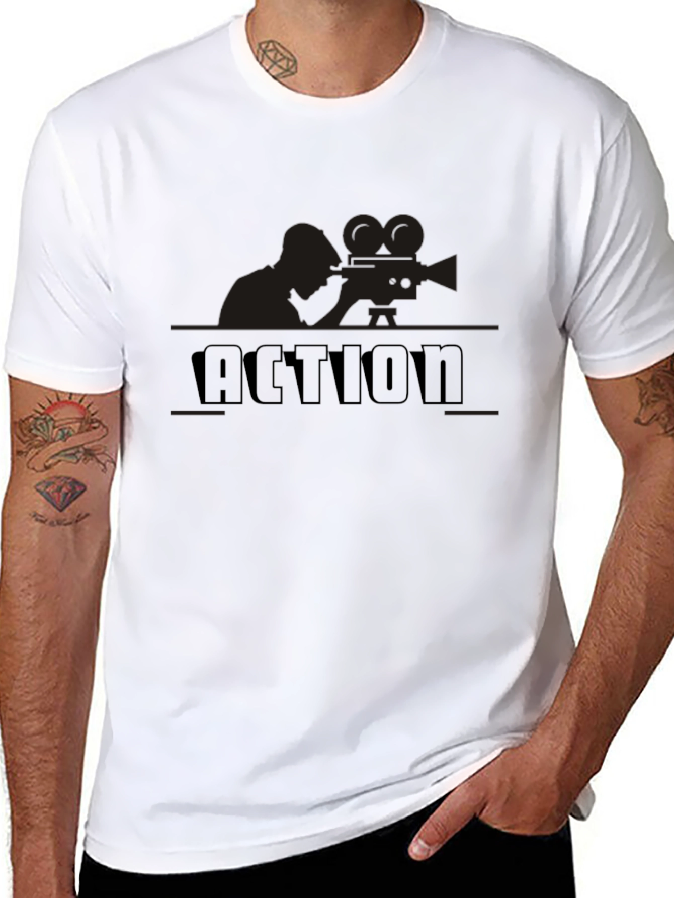 Action Film Crew T-Shirt - Director Tee