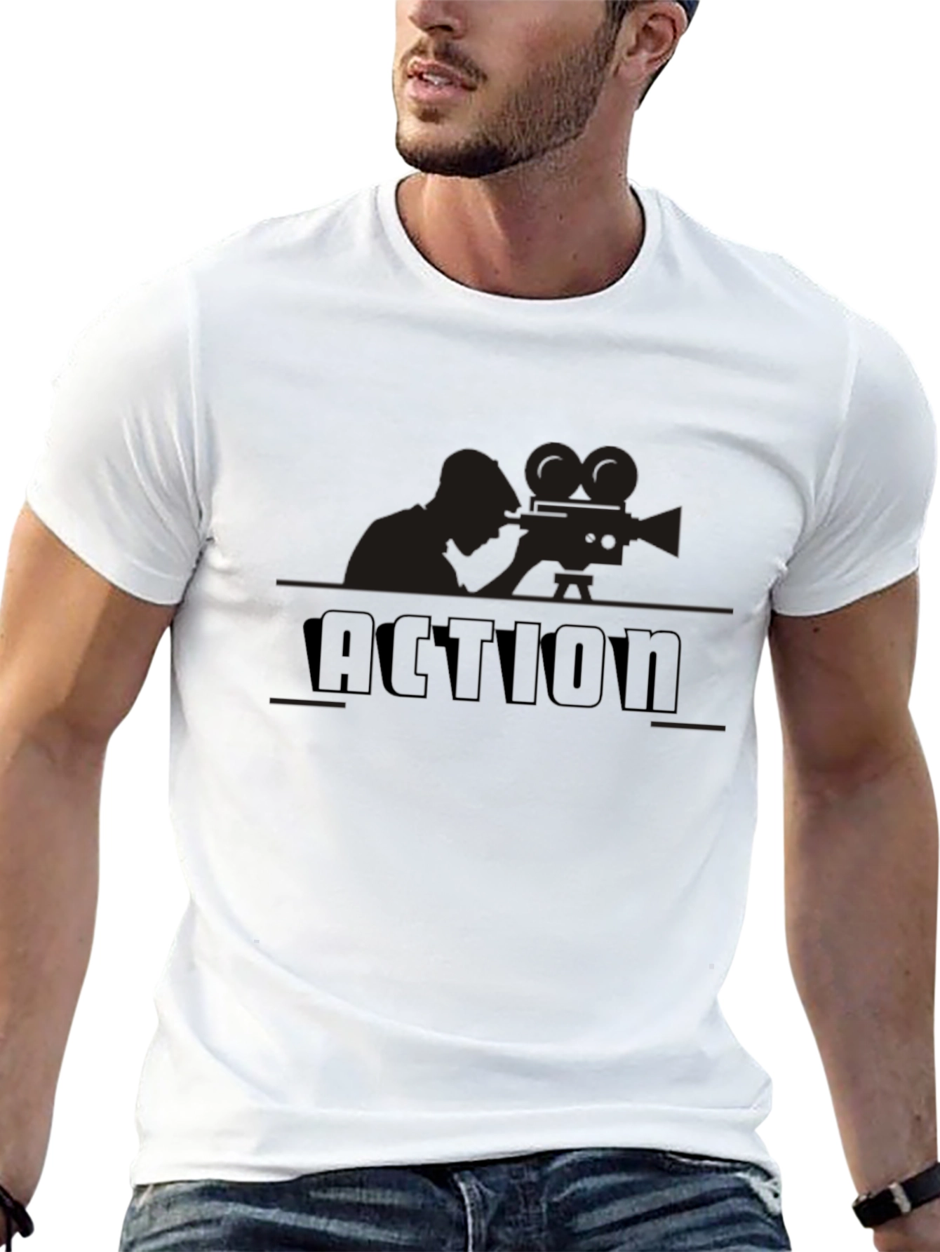Action Film Crew T-Shirt - Director Tee