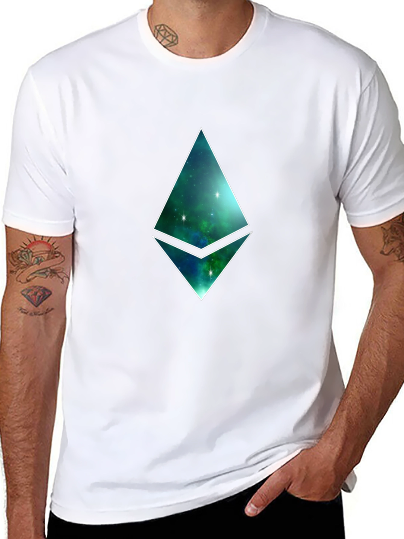 Galaxy Ethereum Crypto T-Shirt