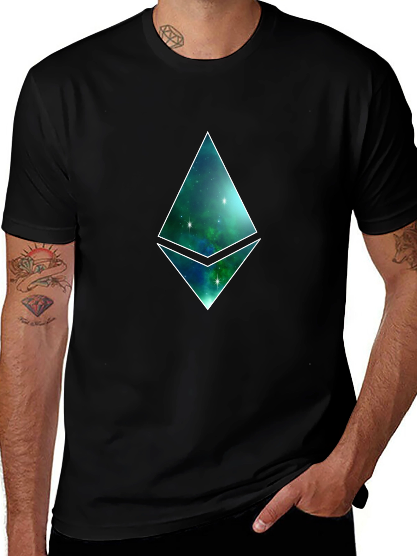 Galaxy Ethereum Crypto T-Shirt