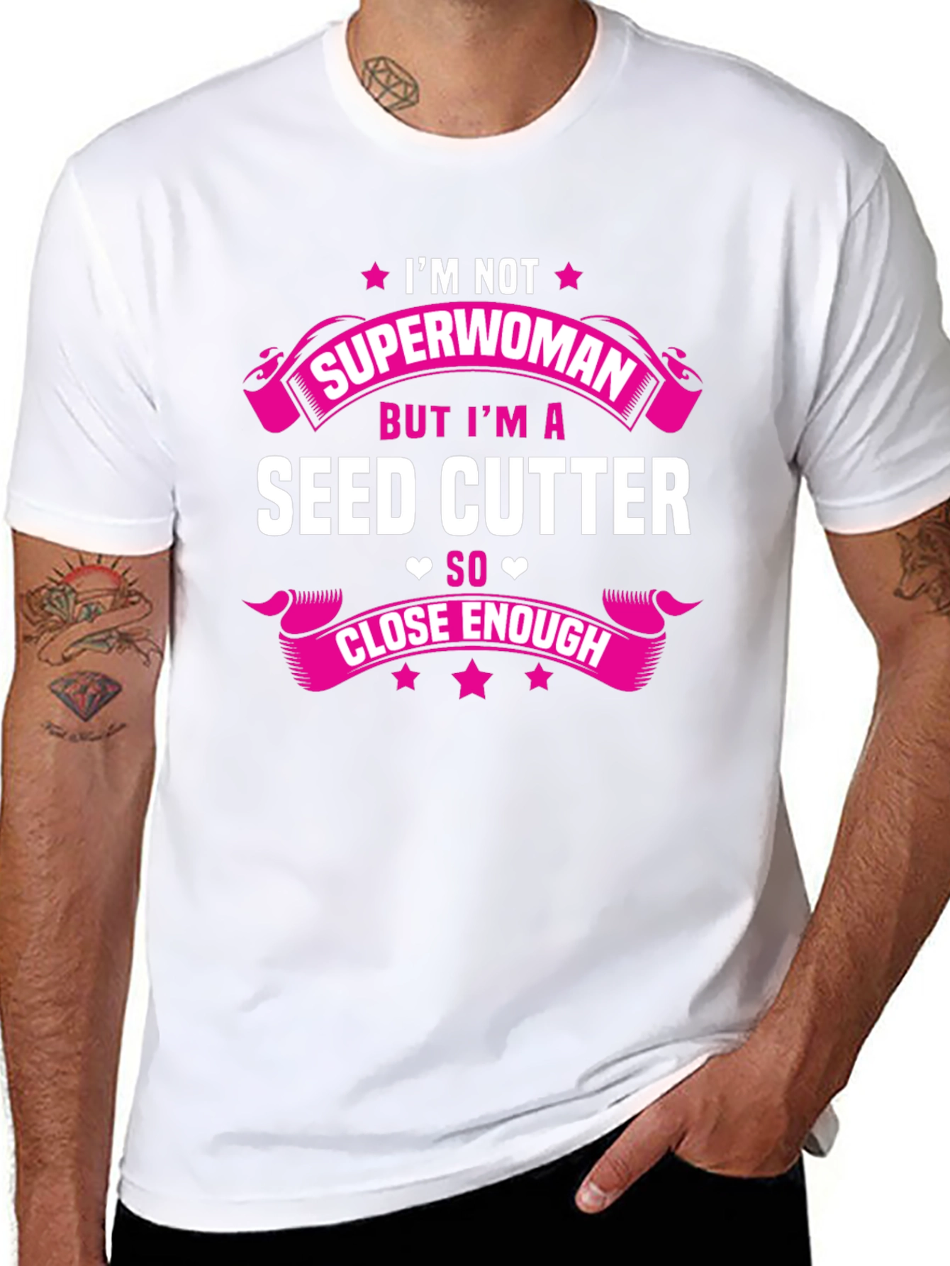 Seed Cutter T-Shirt - Im Not Superwoman