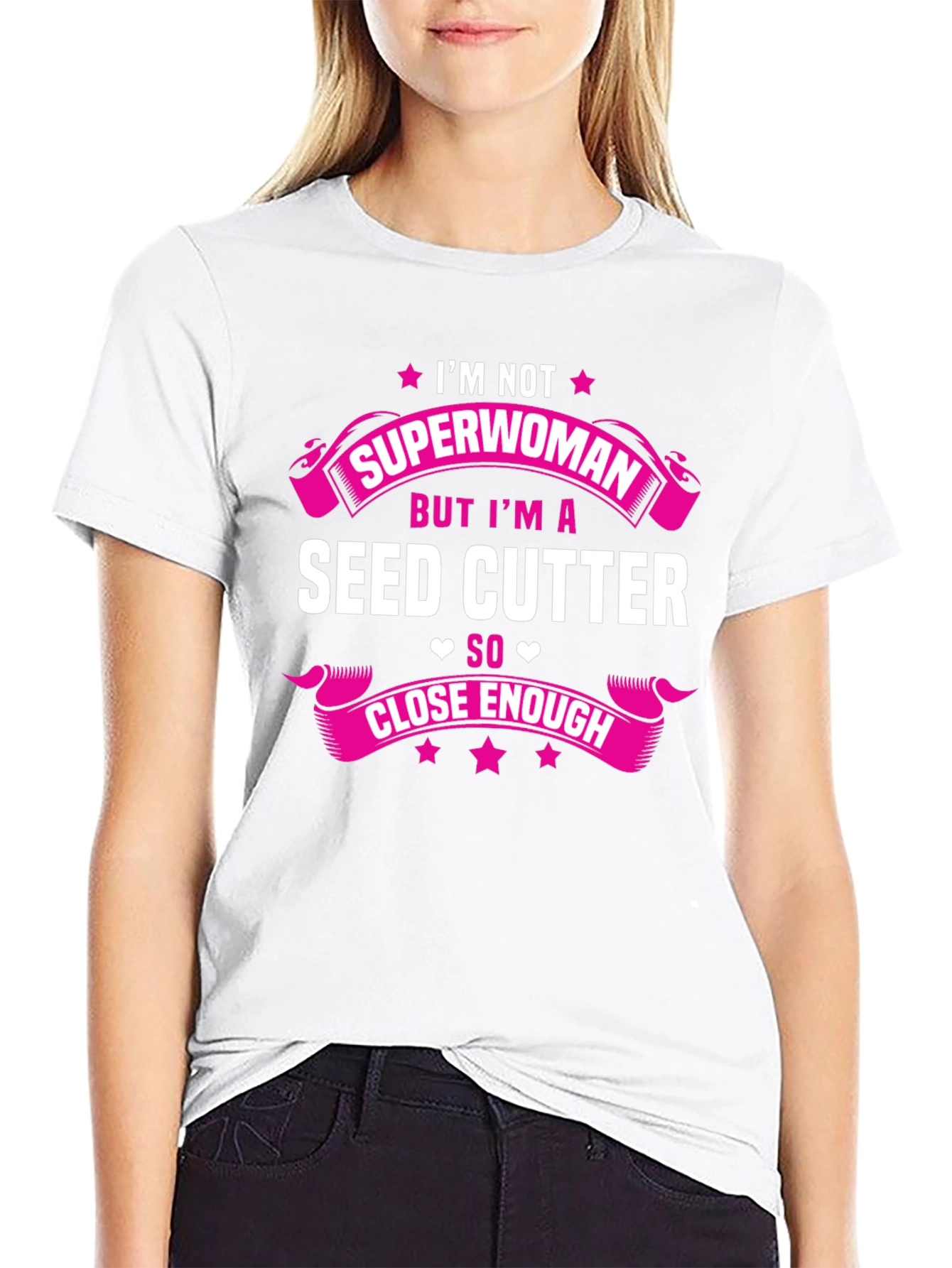 Seed Cutter T-Shirt - Im Not Superwoman