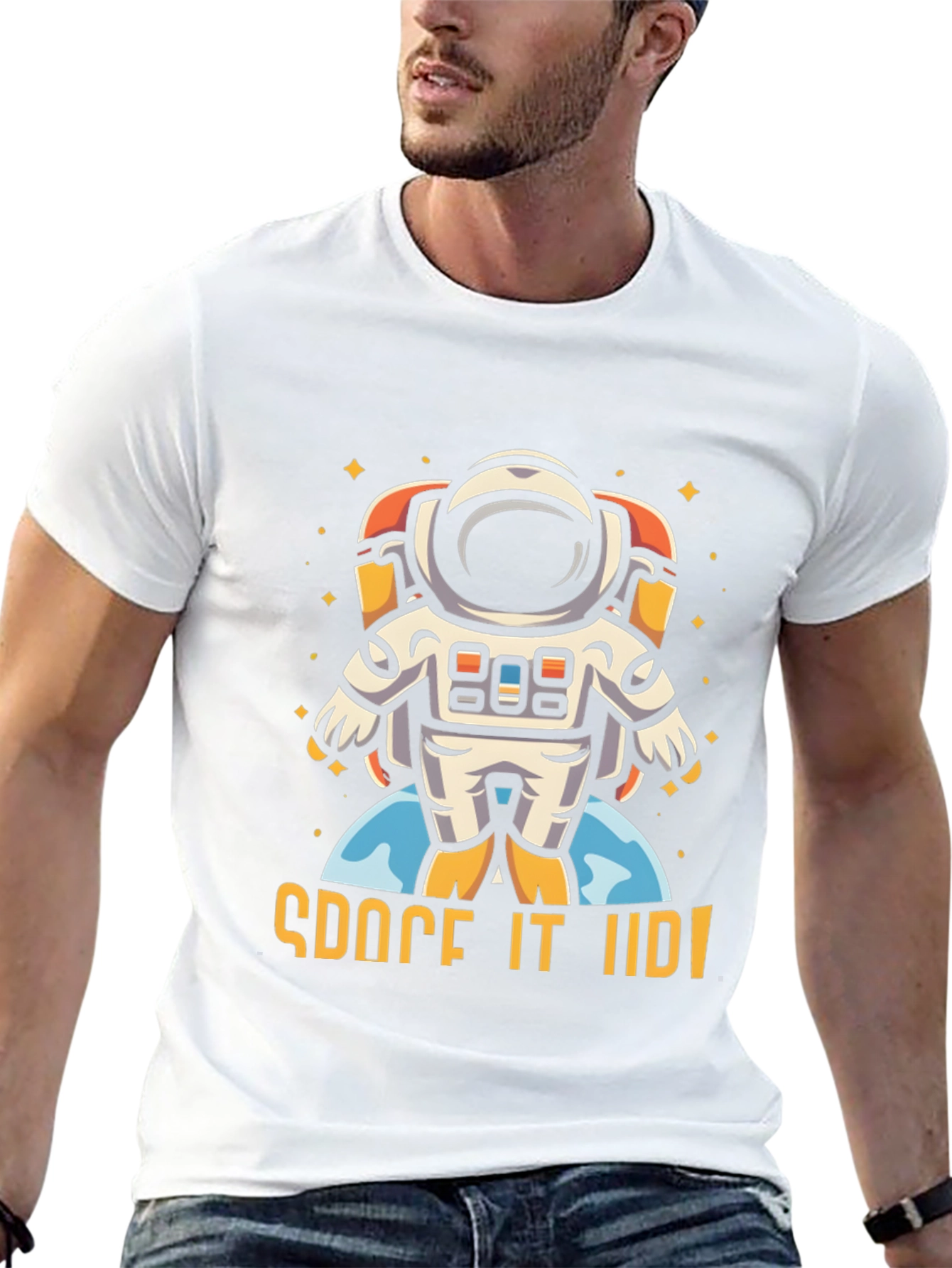 Space It Out Astronaut Graphic Tee