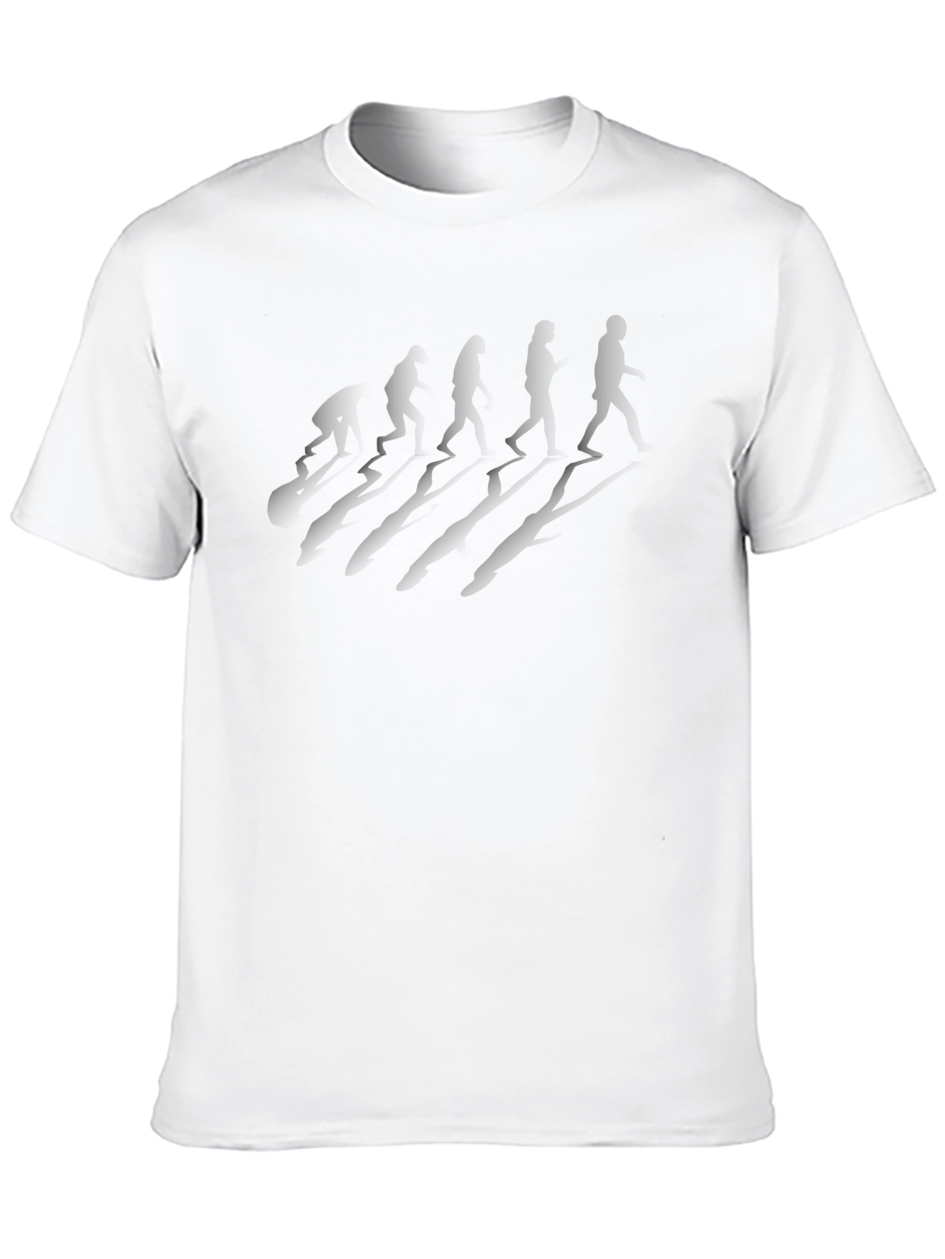 Abstract Silhouette Black T-Shirt