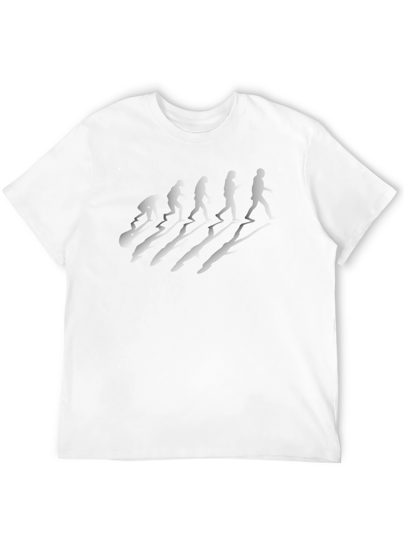 Abstract Silhouette Black T-Shirt