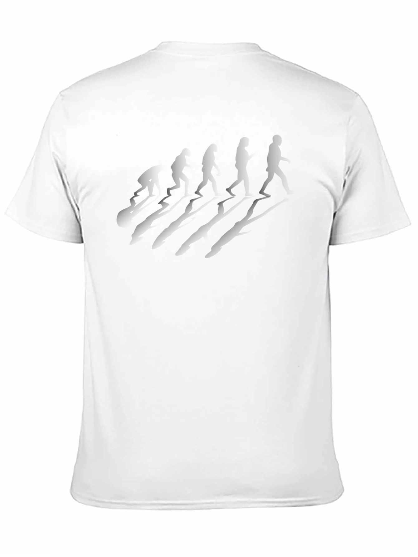 Abstract Silhouette Black T-Shirt