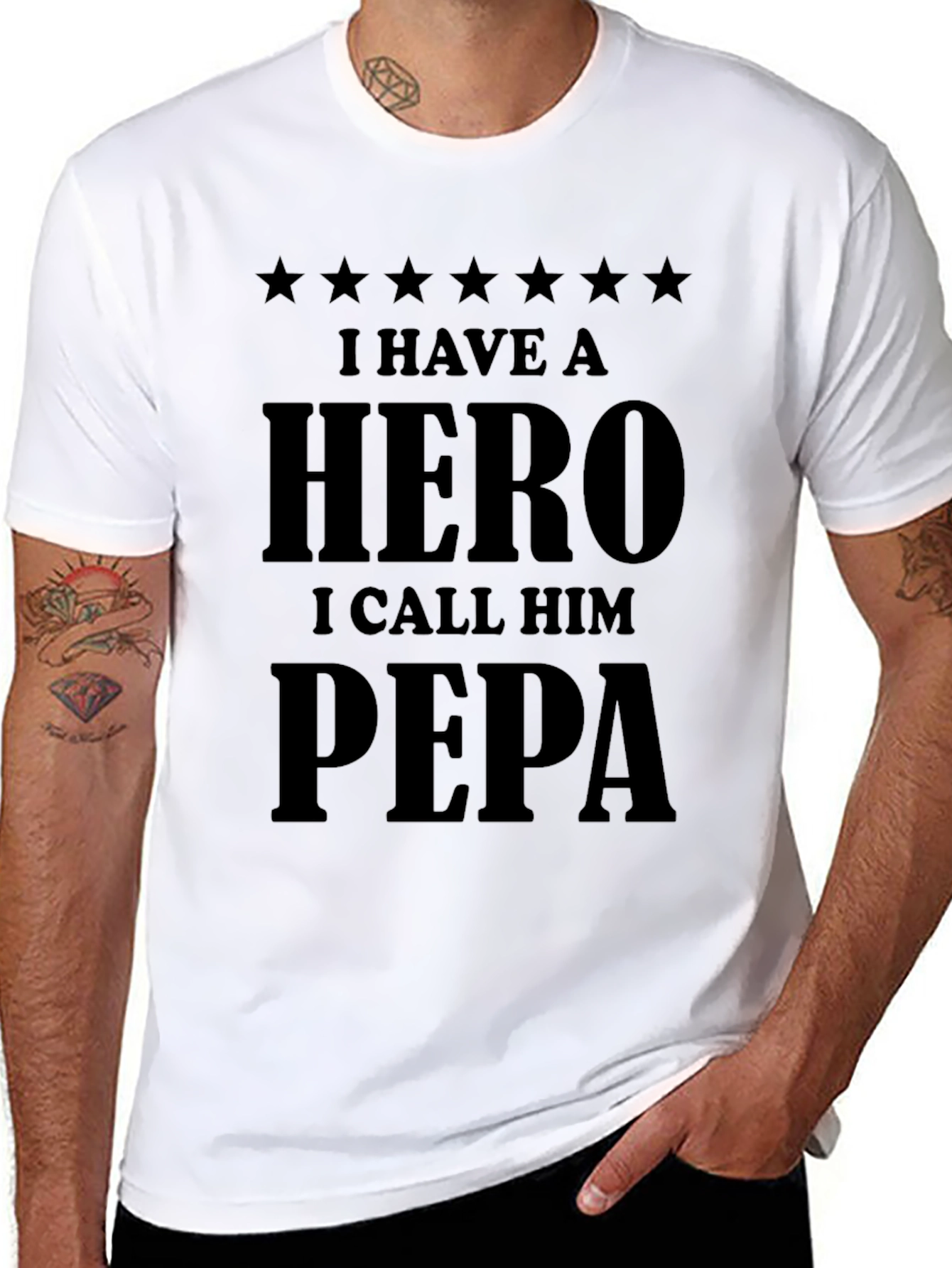 I Have A Hero I Call Him Pepa T-Shirt