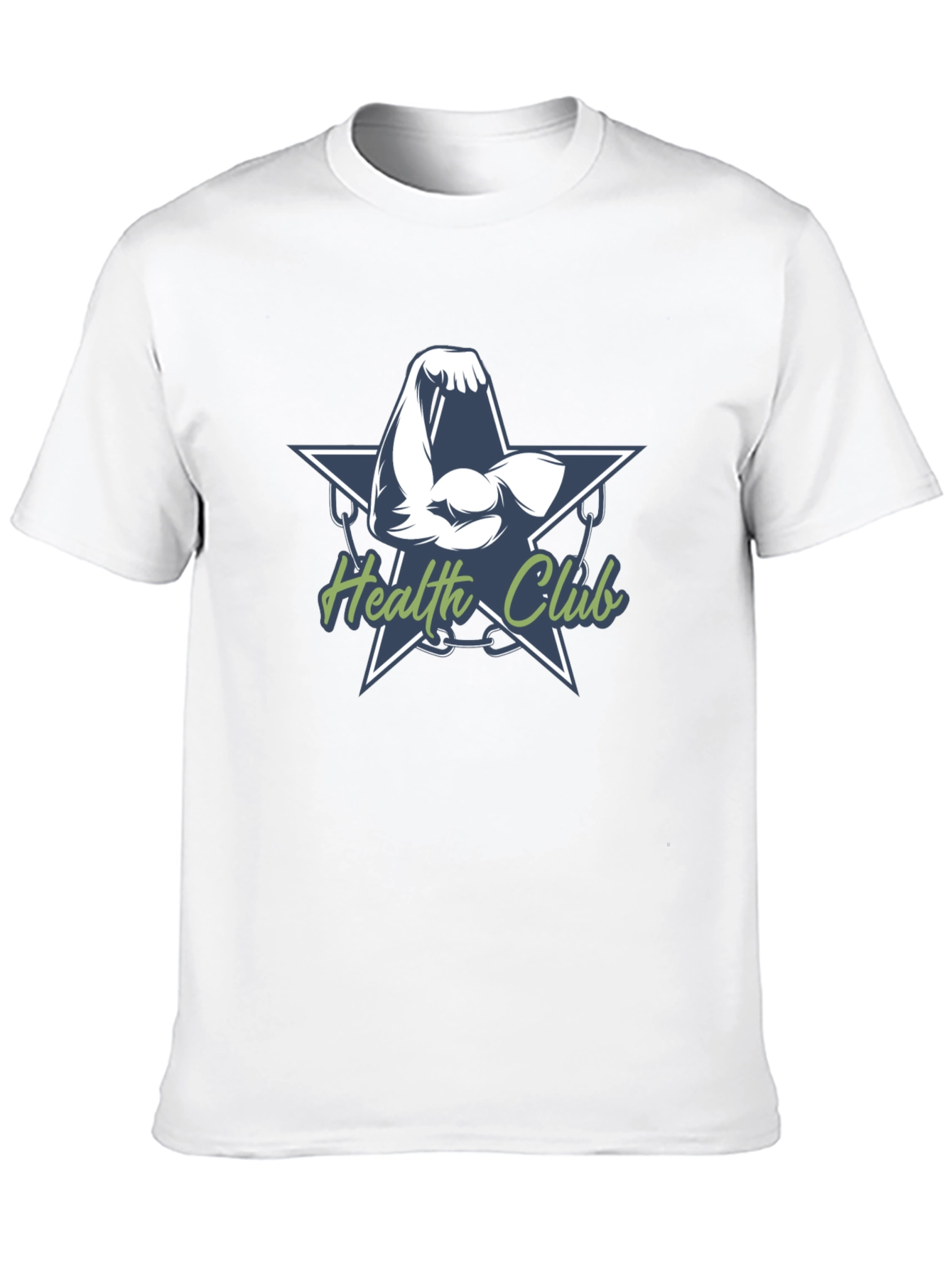 Health Club T-Shirt - Muscle Arm Design